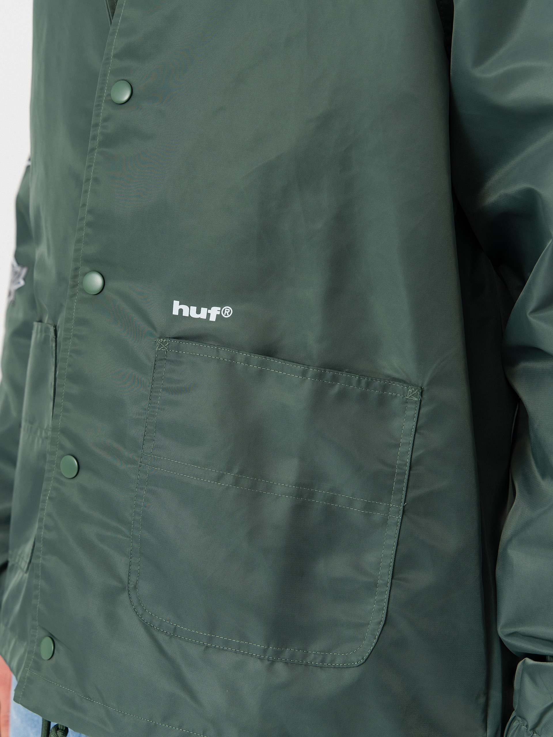 Куртка HUF X Thrasher Logo (forest green)