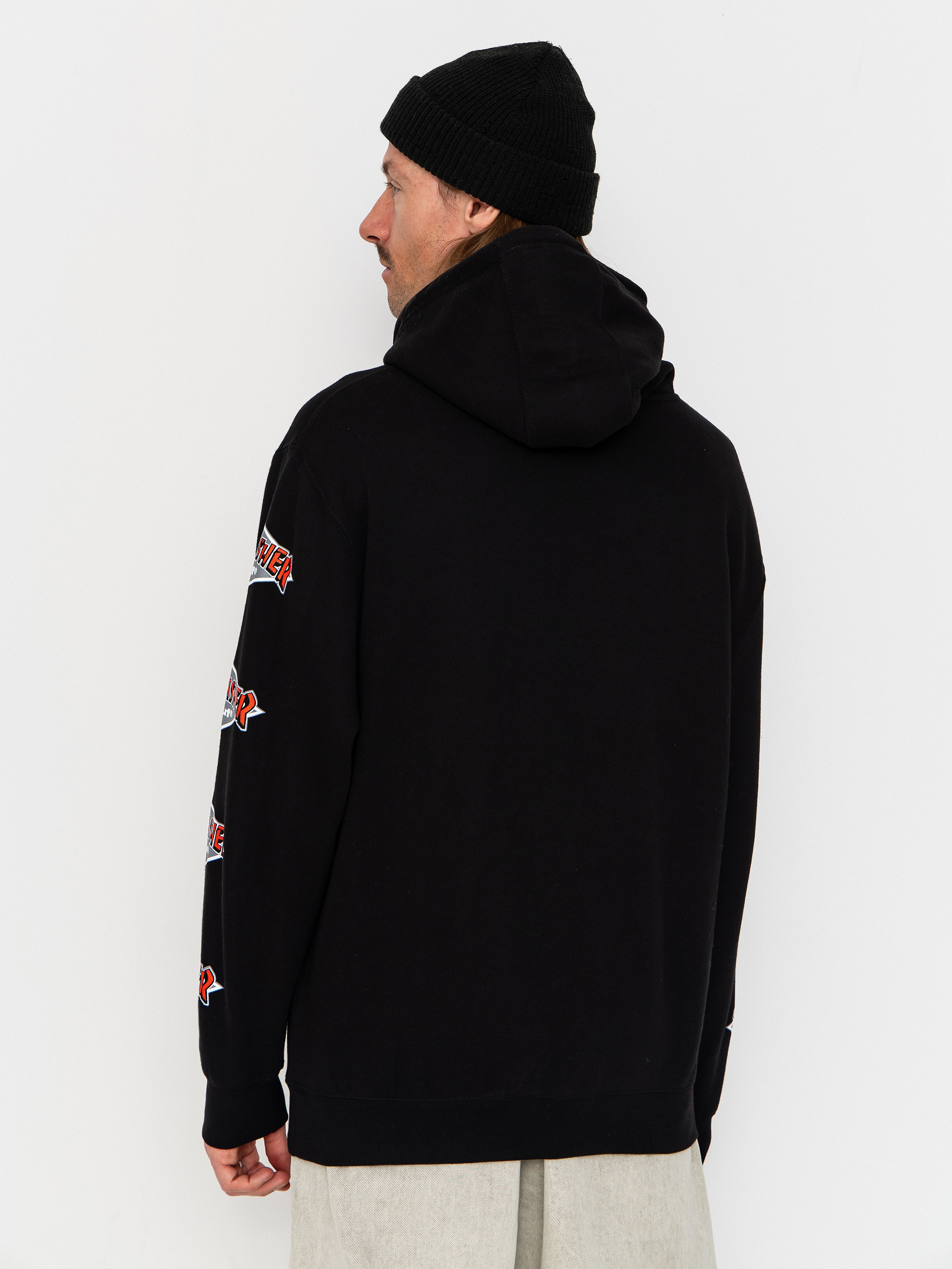 Худі HUF X Thrasher Logo HD (black)