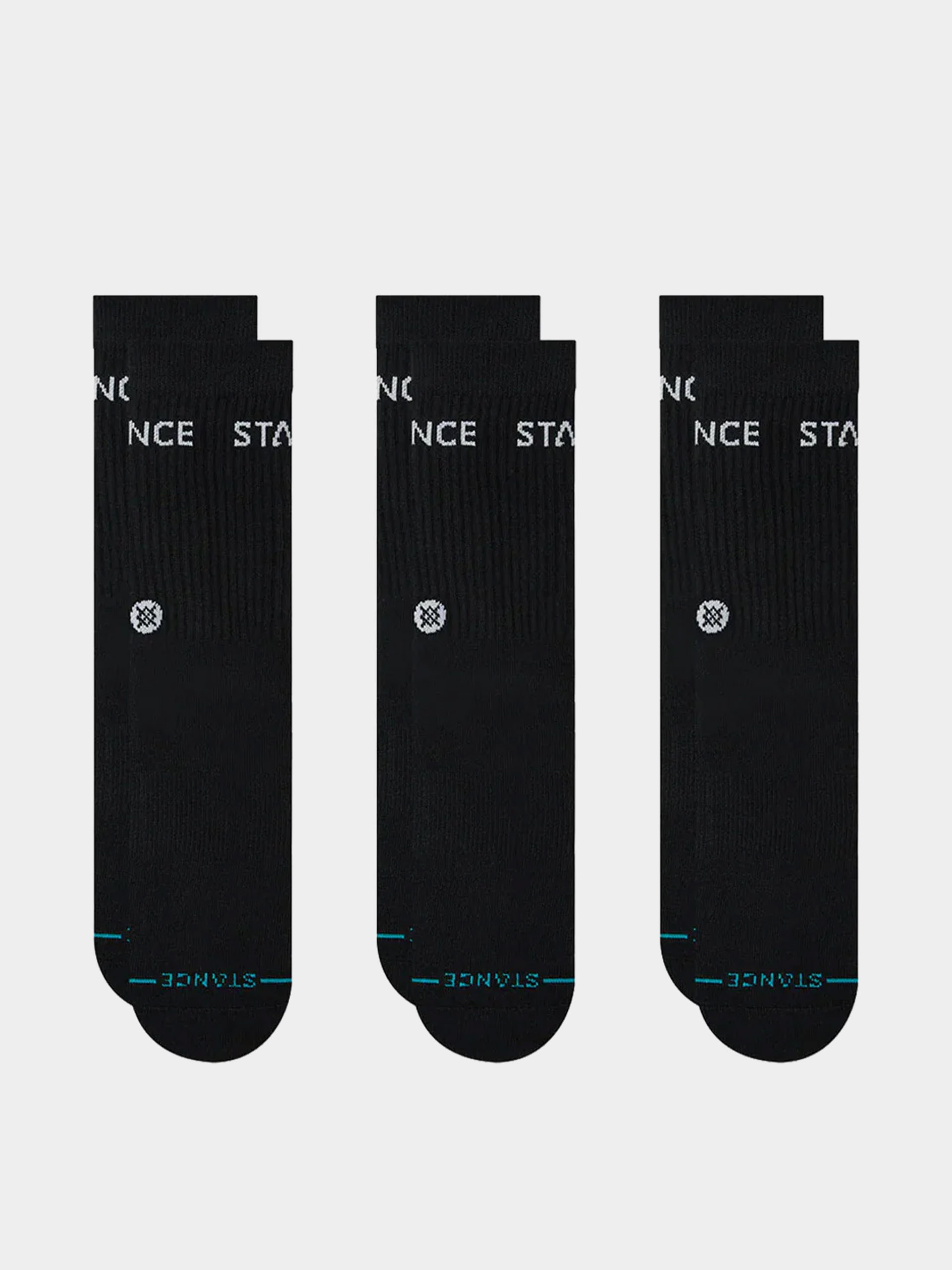  Шкарпетки Stance Origin 3 Pack Quarter (black)