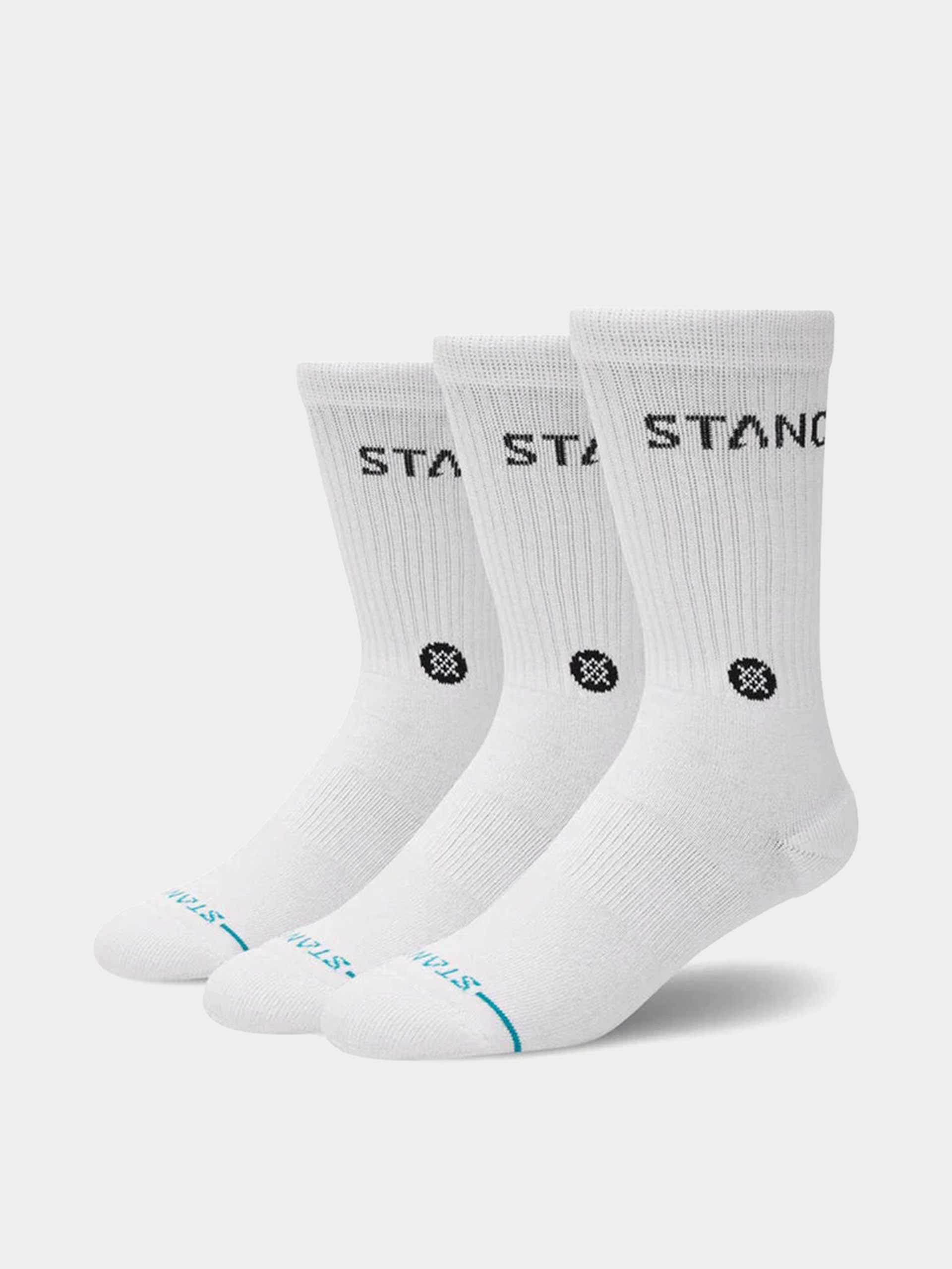  Шкарпетки Stance Origin 3 Pack Quarter (white)