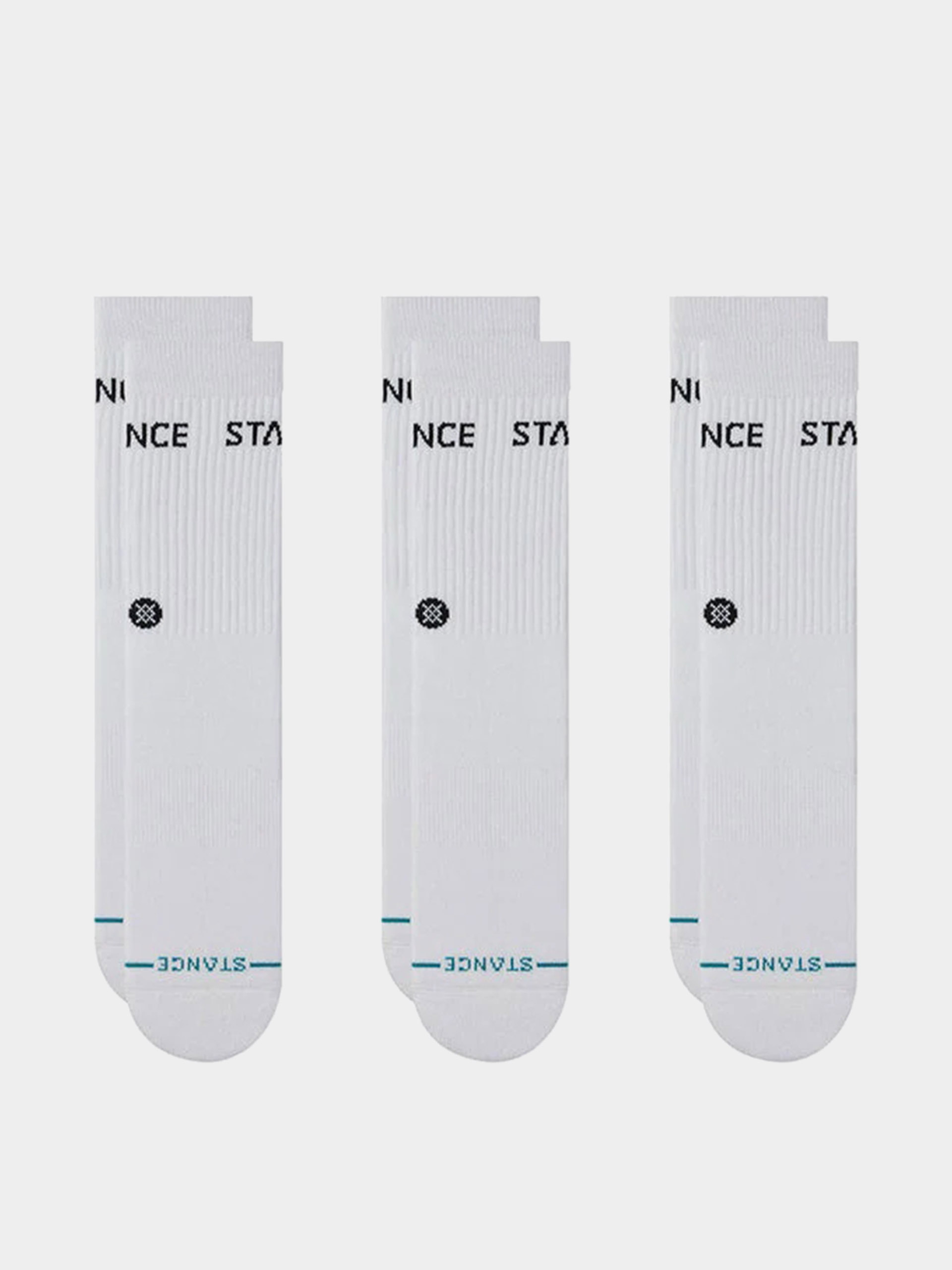  Шкарпетки Stance Origin 3 Pack Quarter (white)