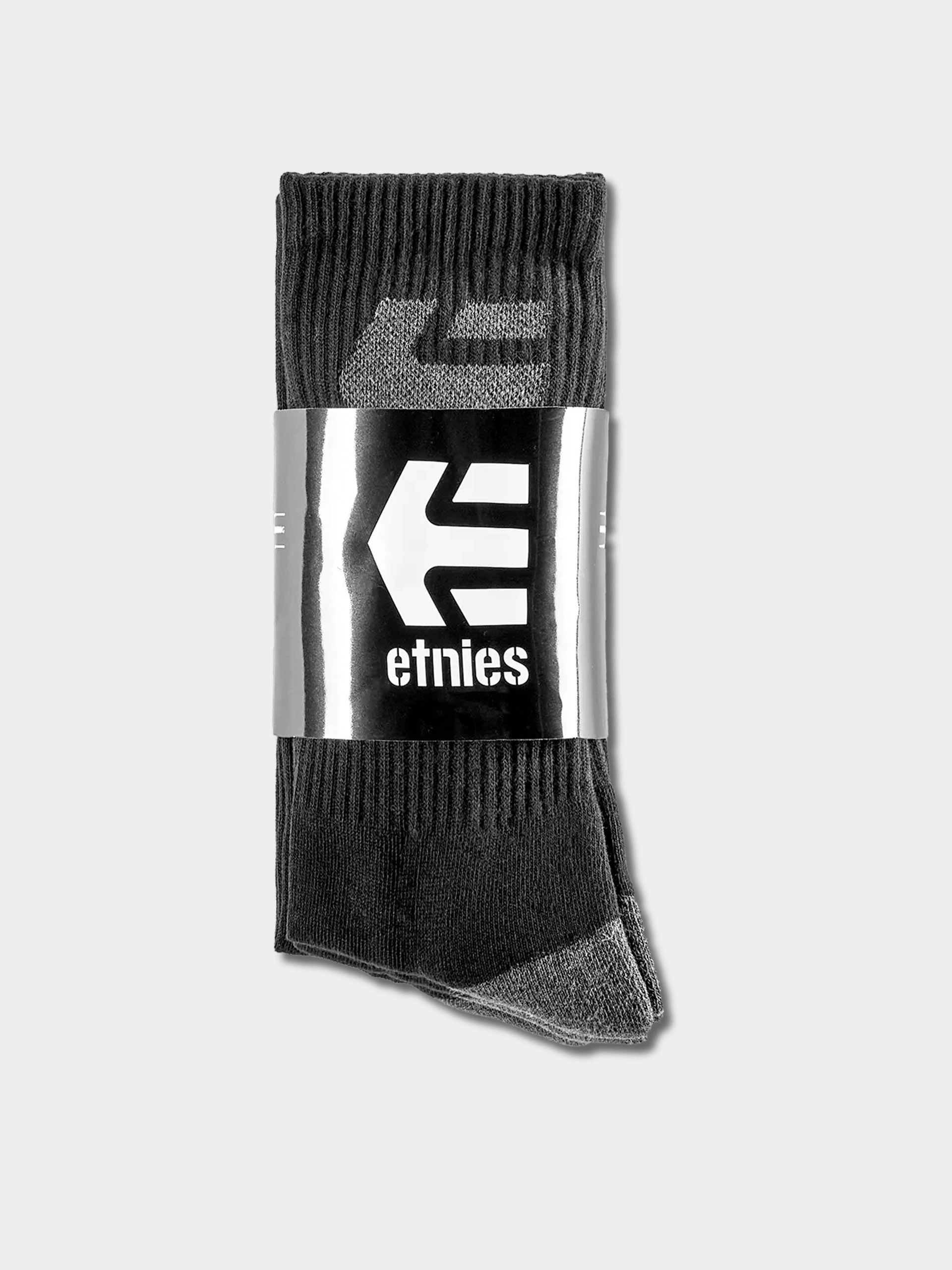  Шкарпетки Etnies Stencil Icon 3 Pack (black)