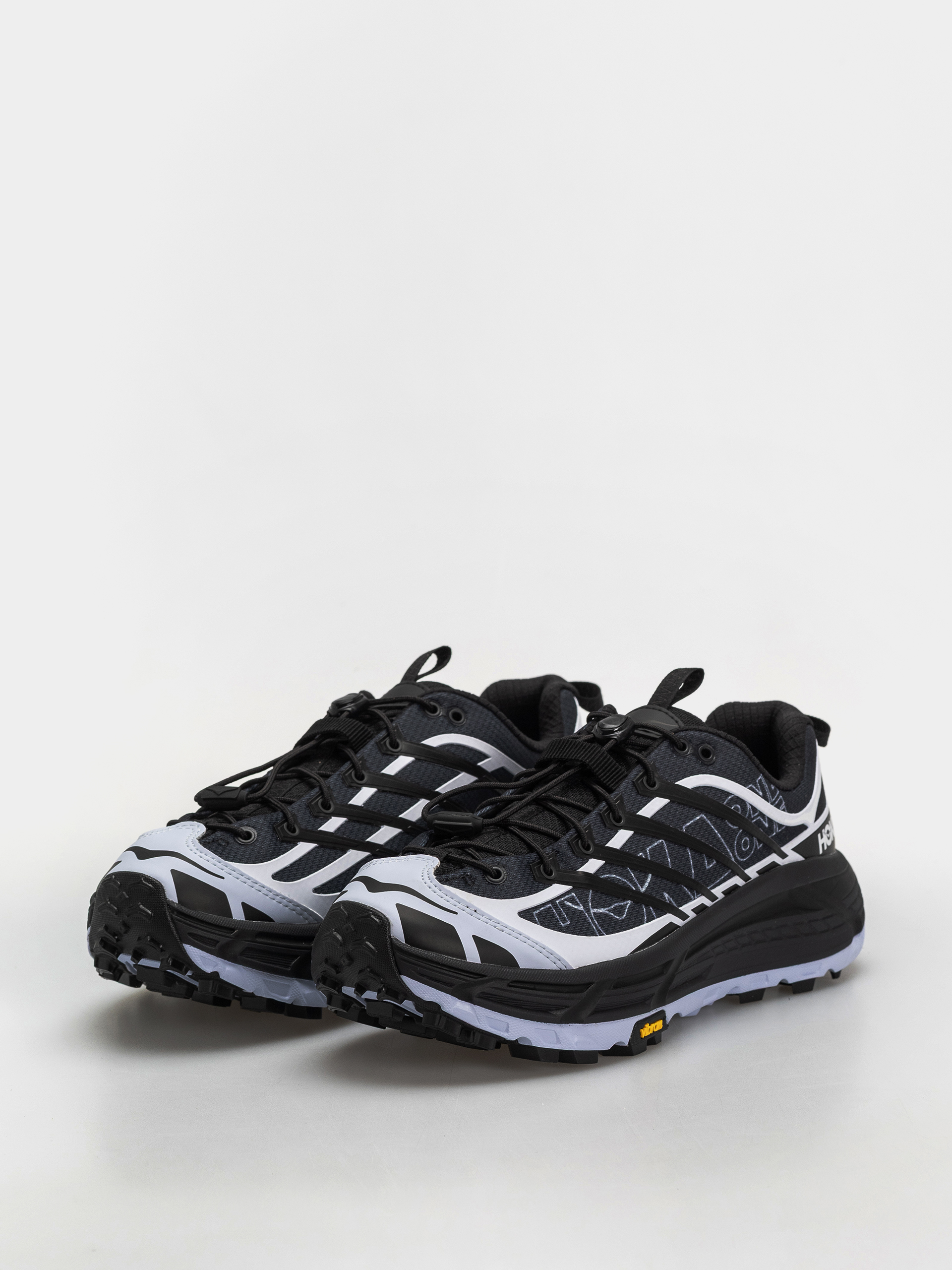 Взуття Hoka Mafate Three2 Wordmark (carbon black/ambient blue)