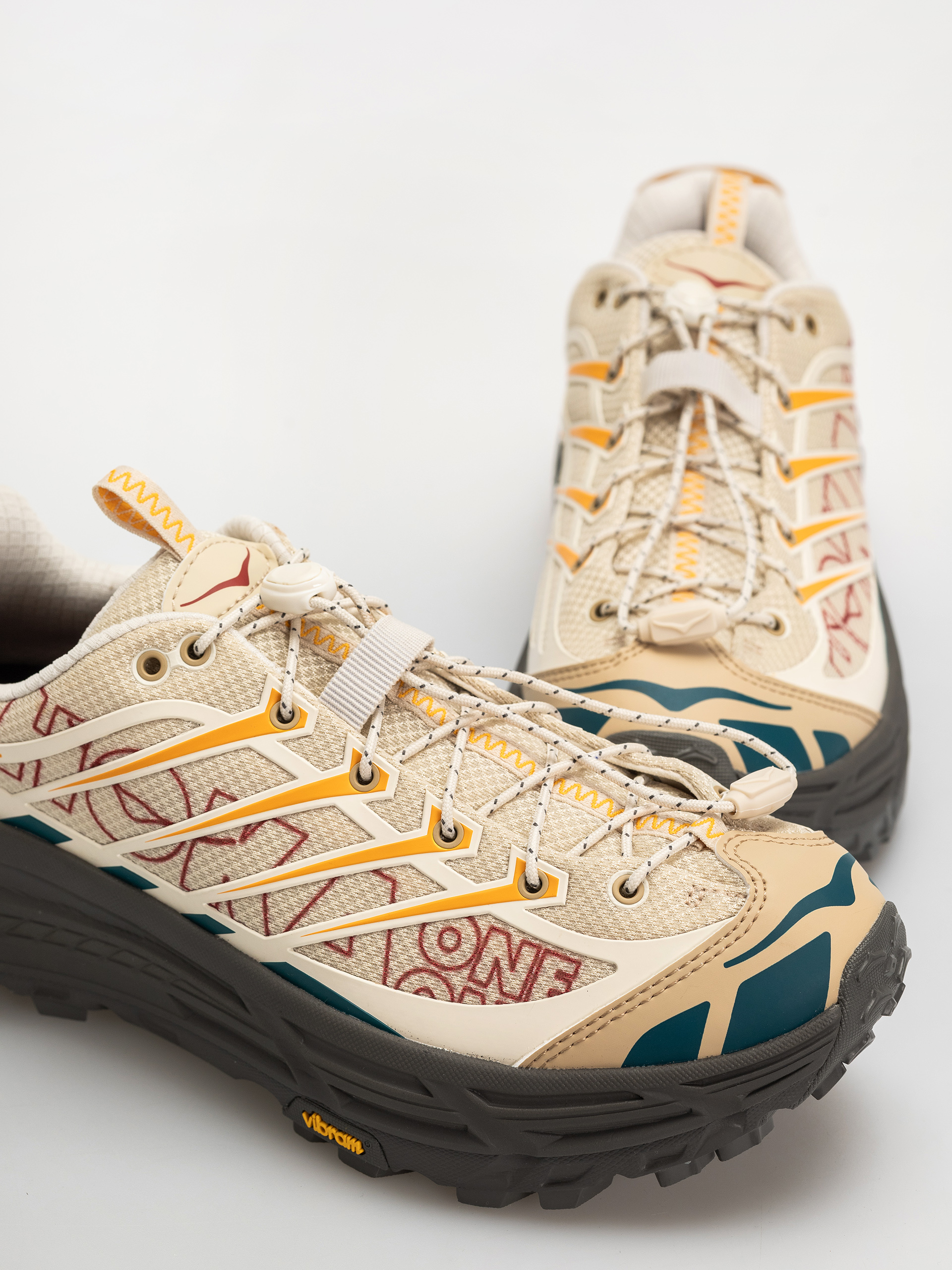 Взуття Hoka Mafate Three2 Wordmark (cream/khaki)