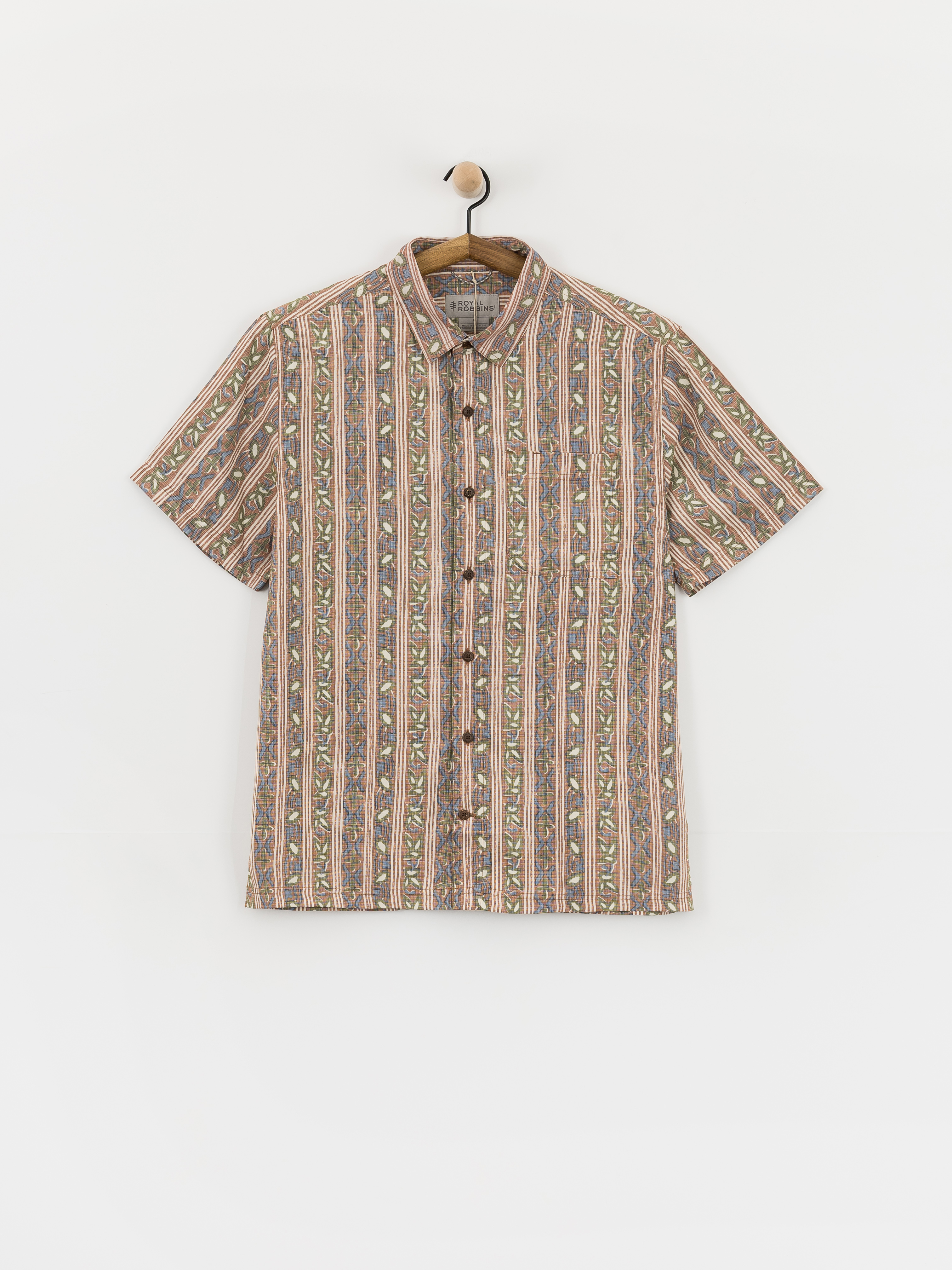 Сорочка Royal Robbins Camino Pucker (mahogany botanist pt)