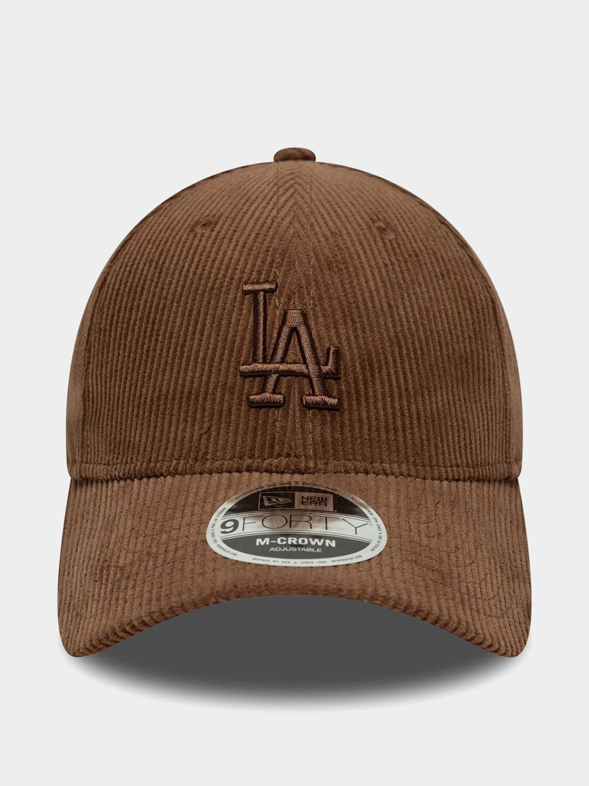 Кепка New Era Cord 9Forty Mc La Dodgers (chestnut)