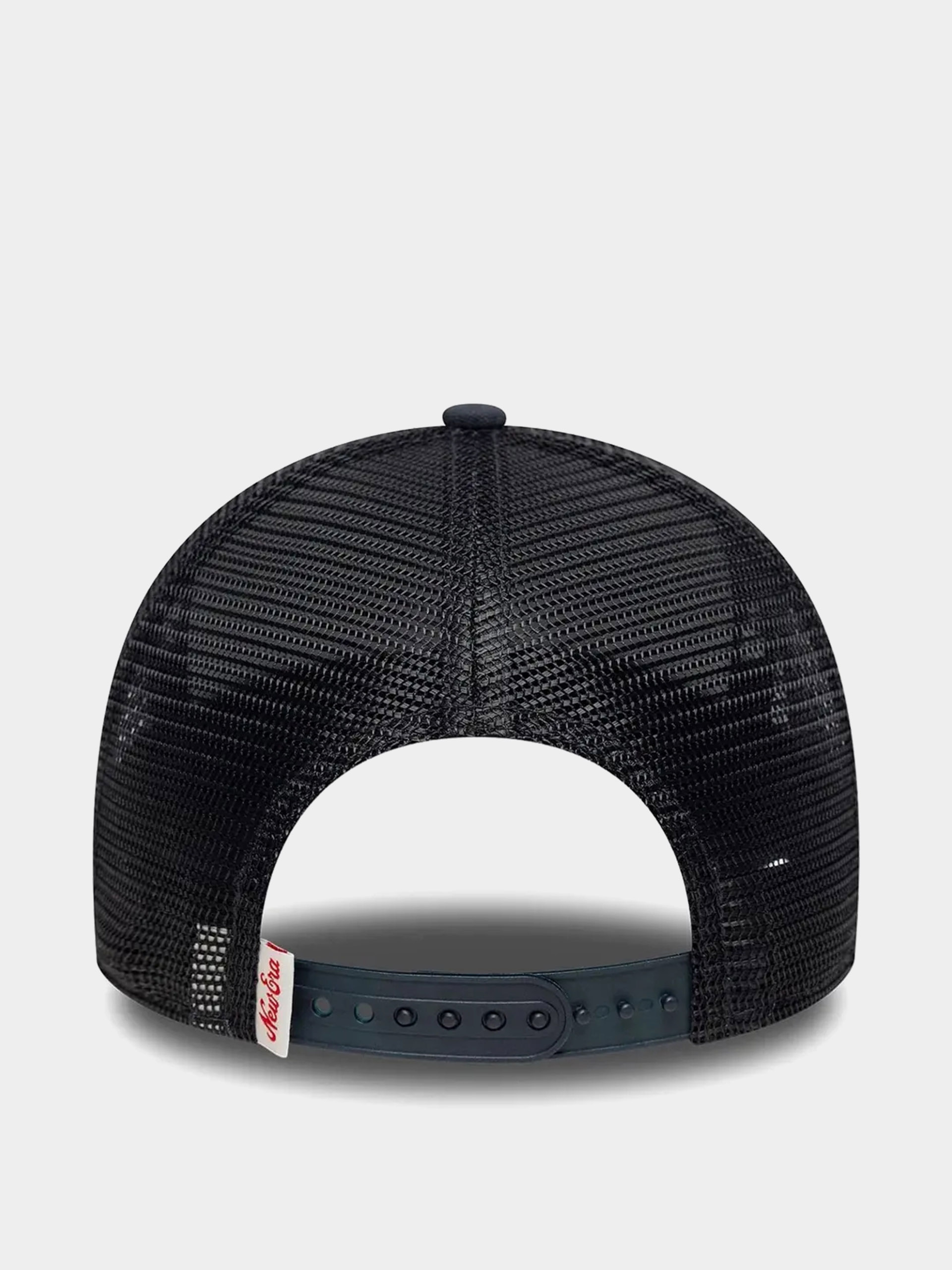 Кепка New Era Oval Canvas Distress Trucker (navy)