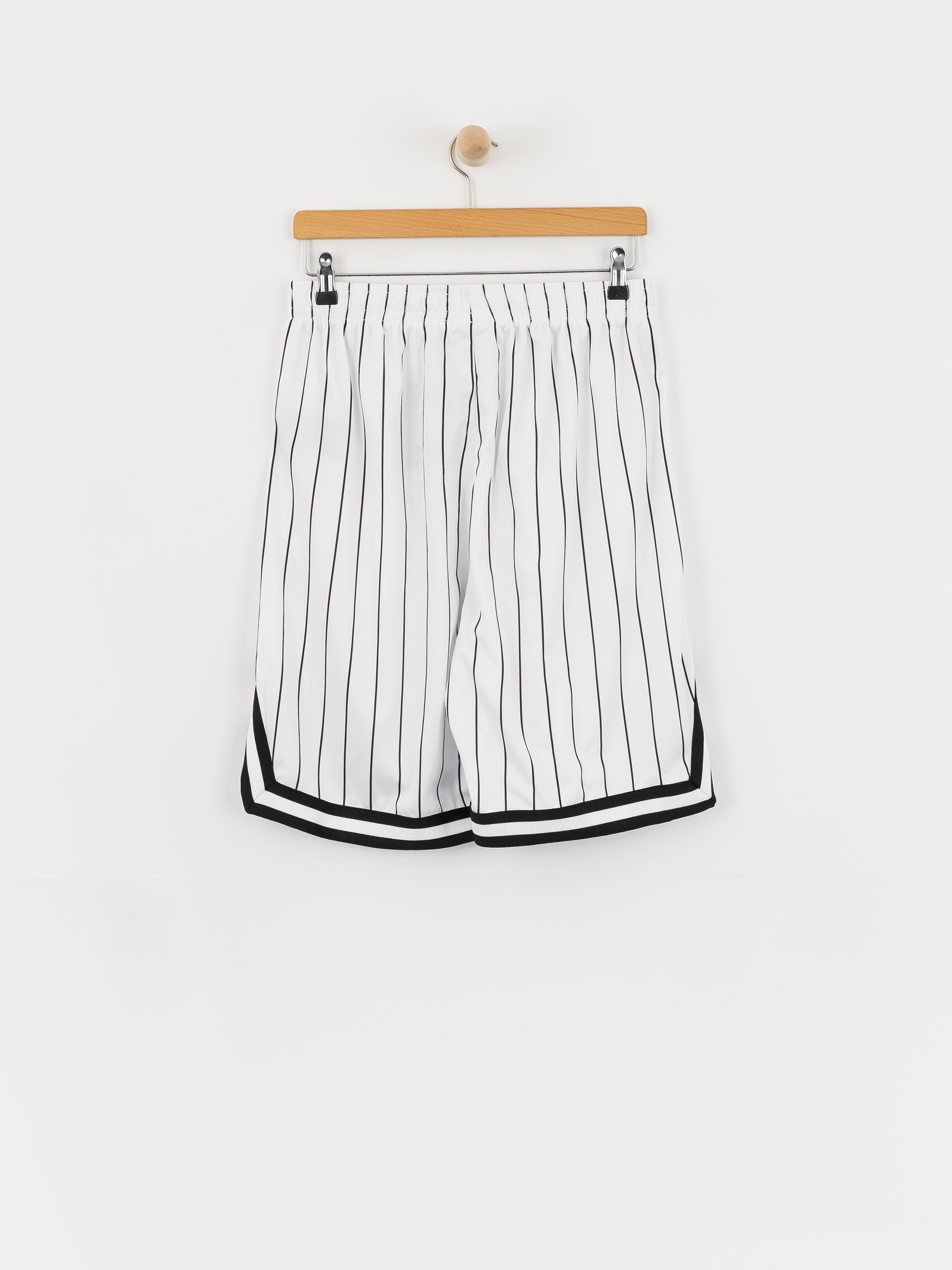 Шорти Karl Kani Small Signature Pinstripe Mesh (white/black)