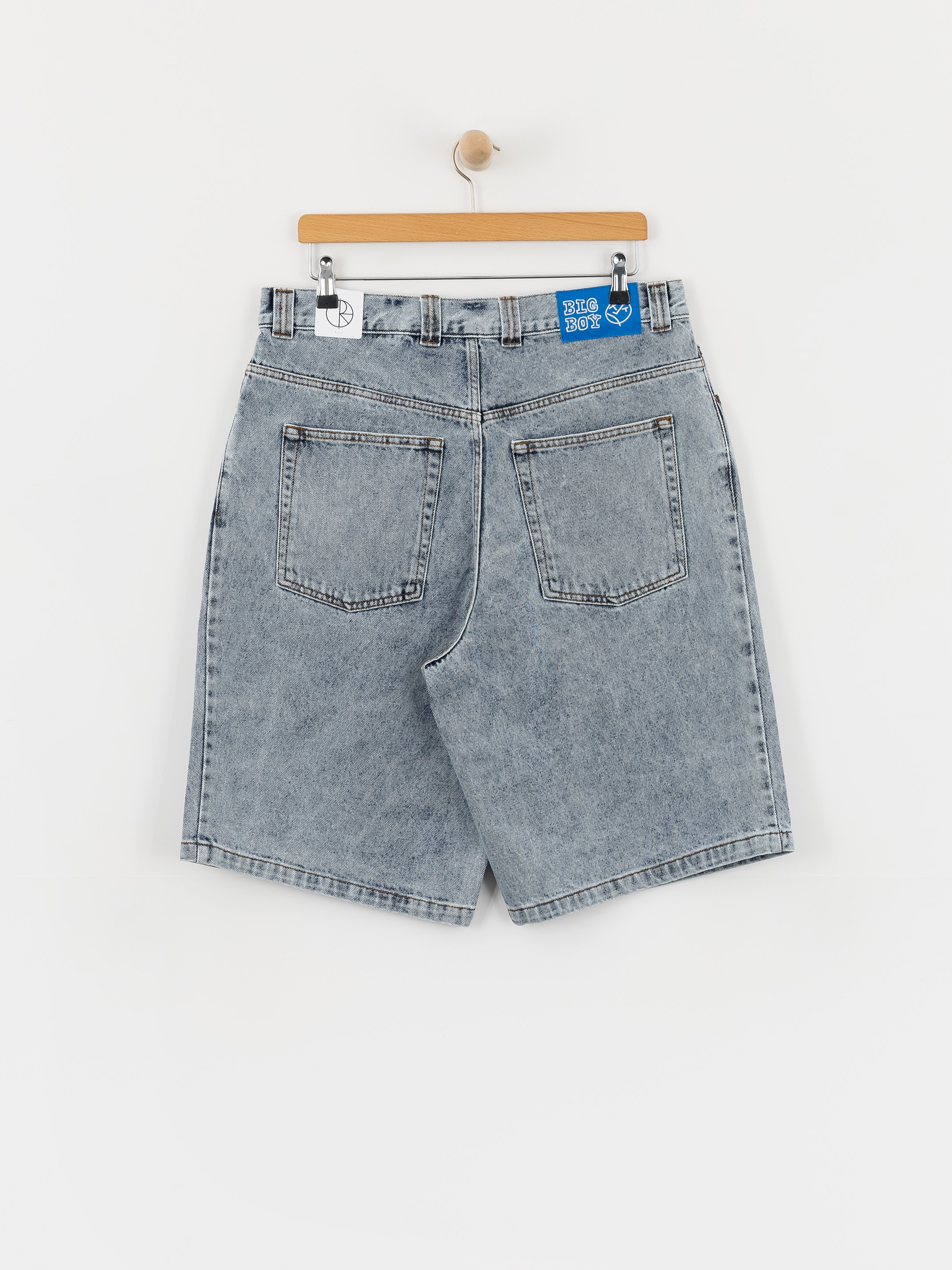 Шорти Polar Skate Big Boy (heavy washed blue)