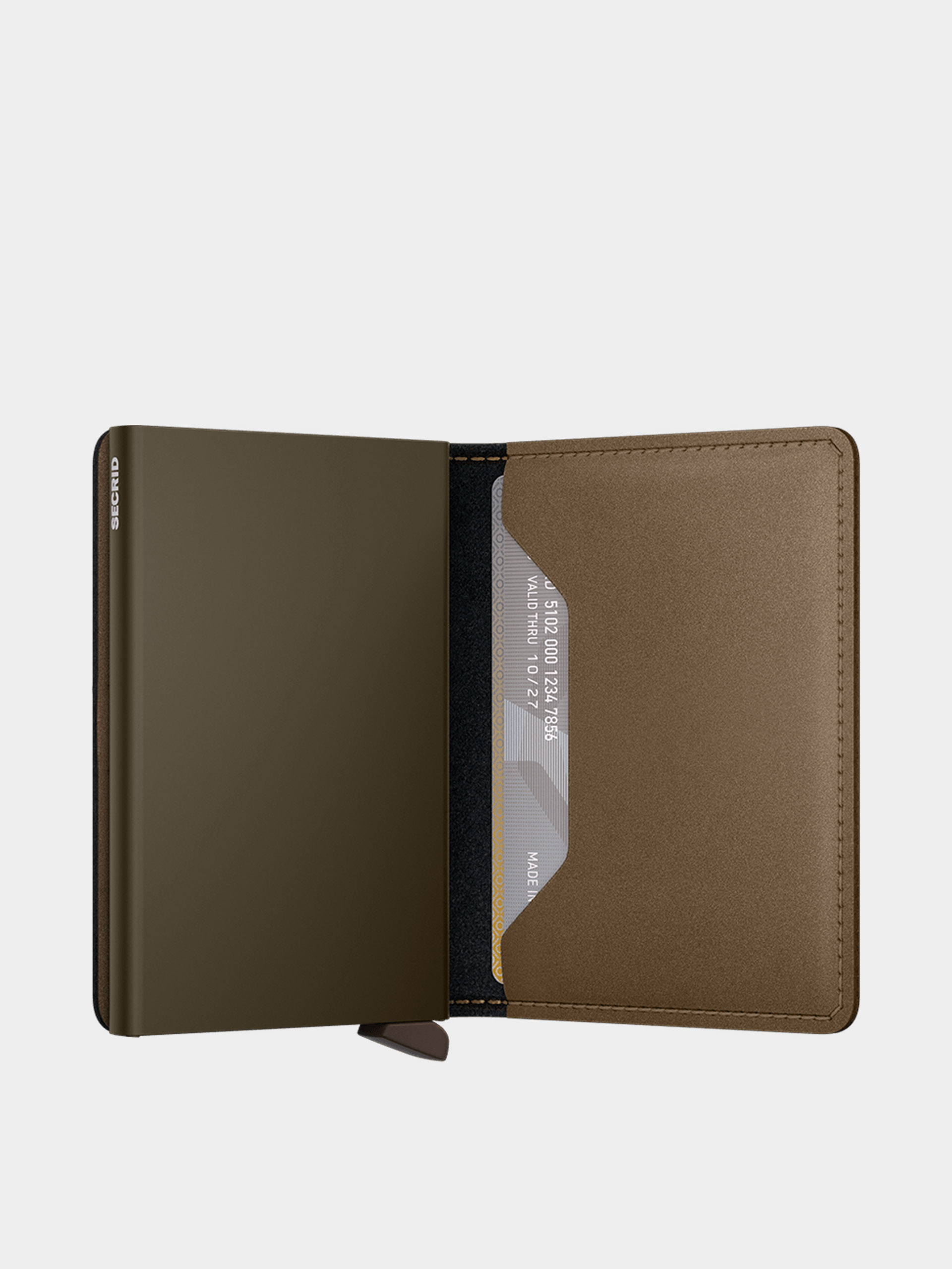 Гаманець Secrid Slimwallet (matte satin bronze)