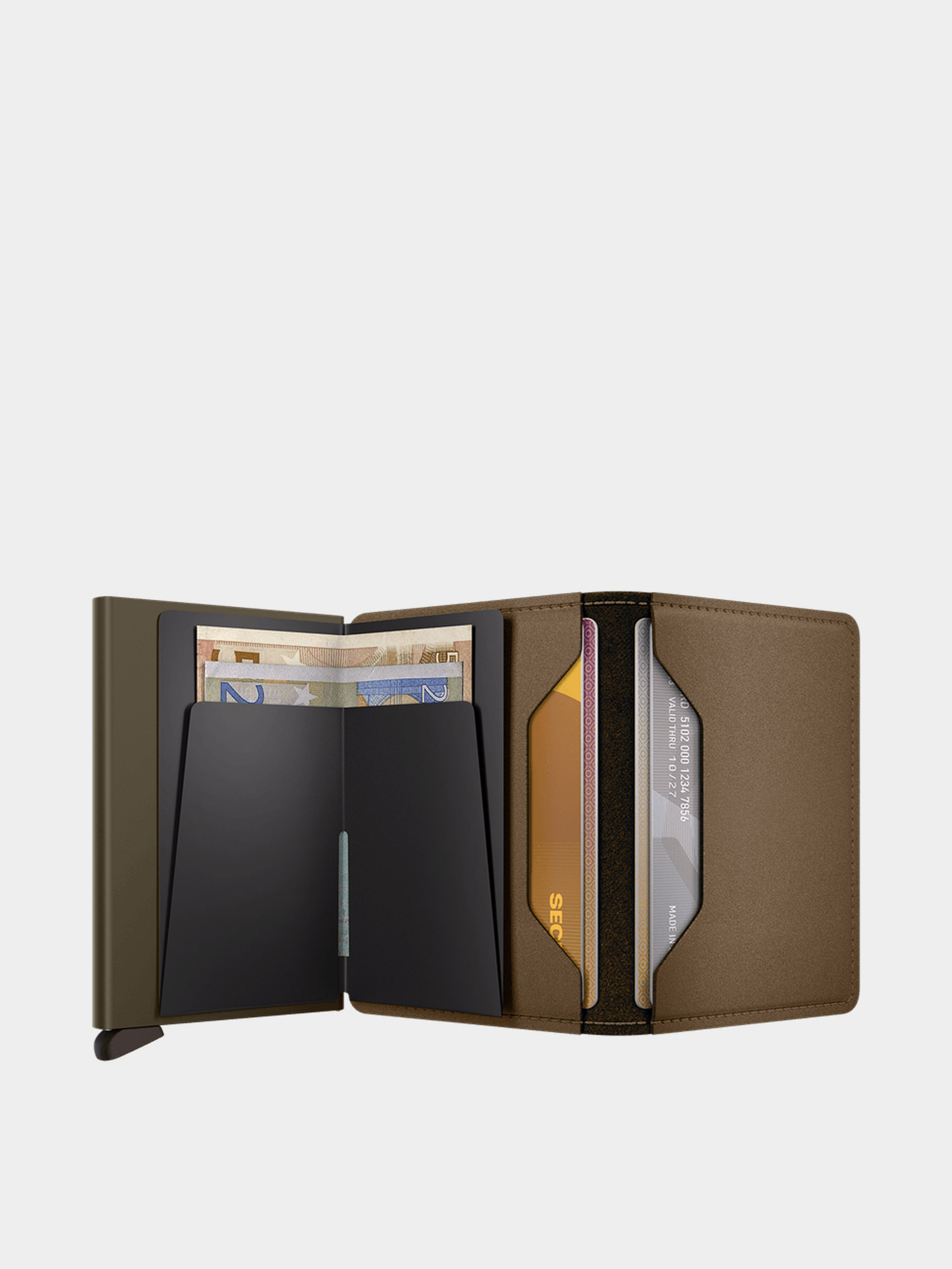 Гаманець Secrid Slimwallet (matte satin bronze)