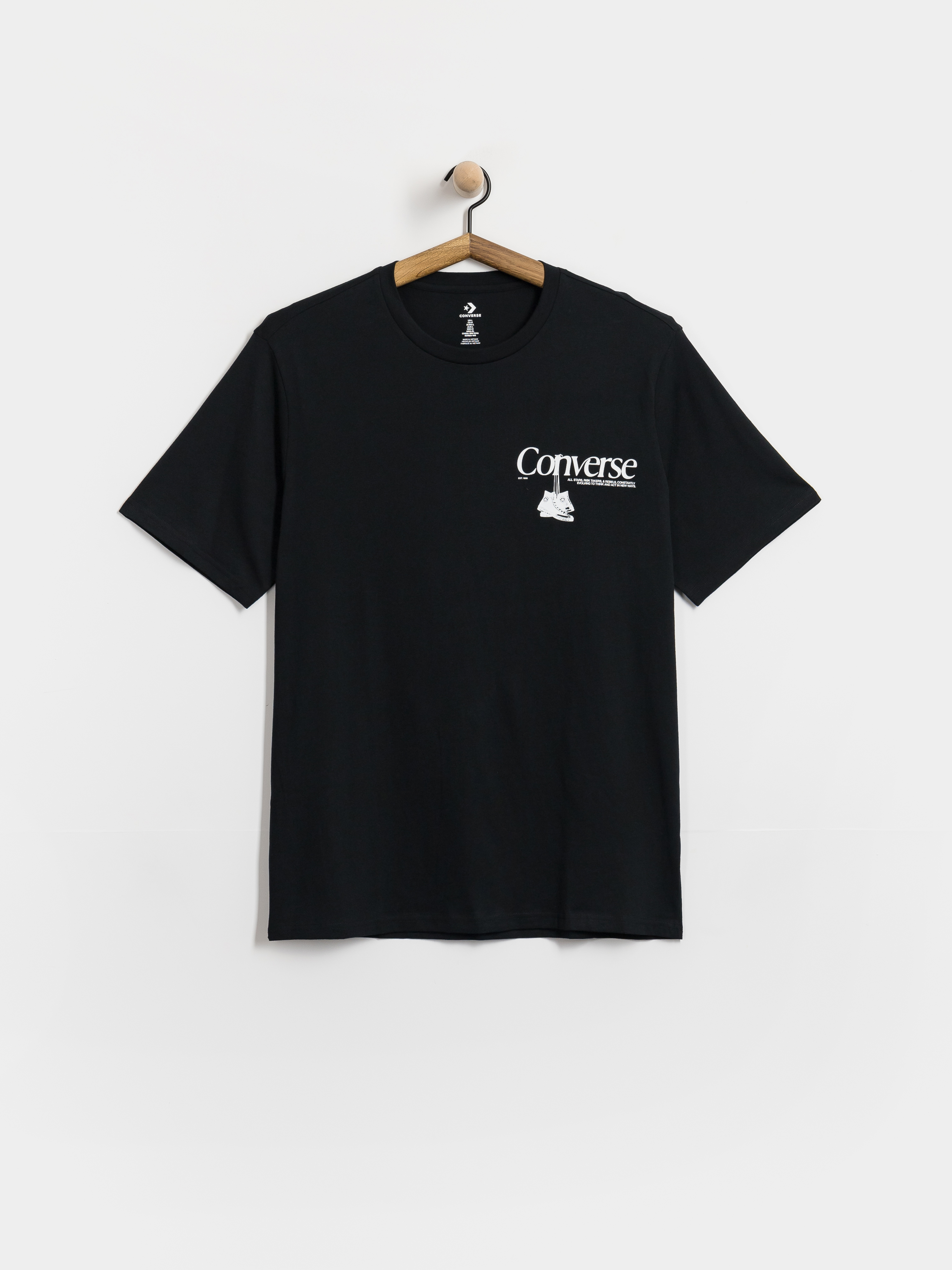 Футболка Converse Hanging Shoes (black)