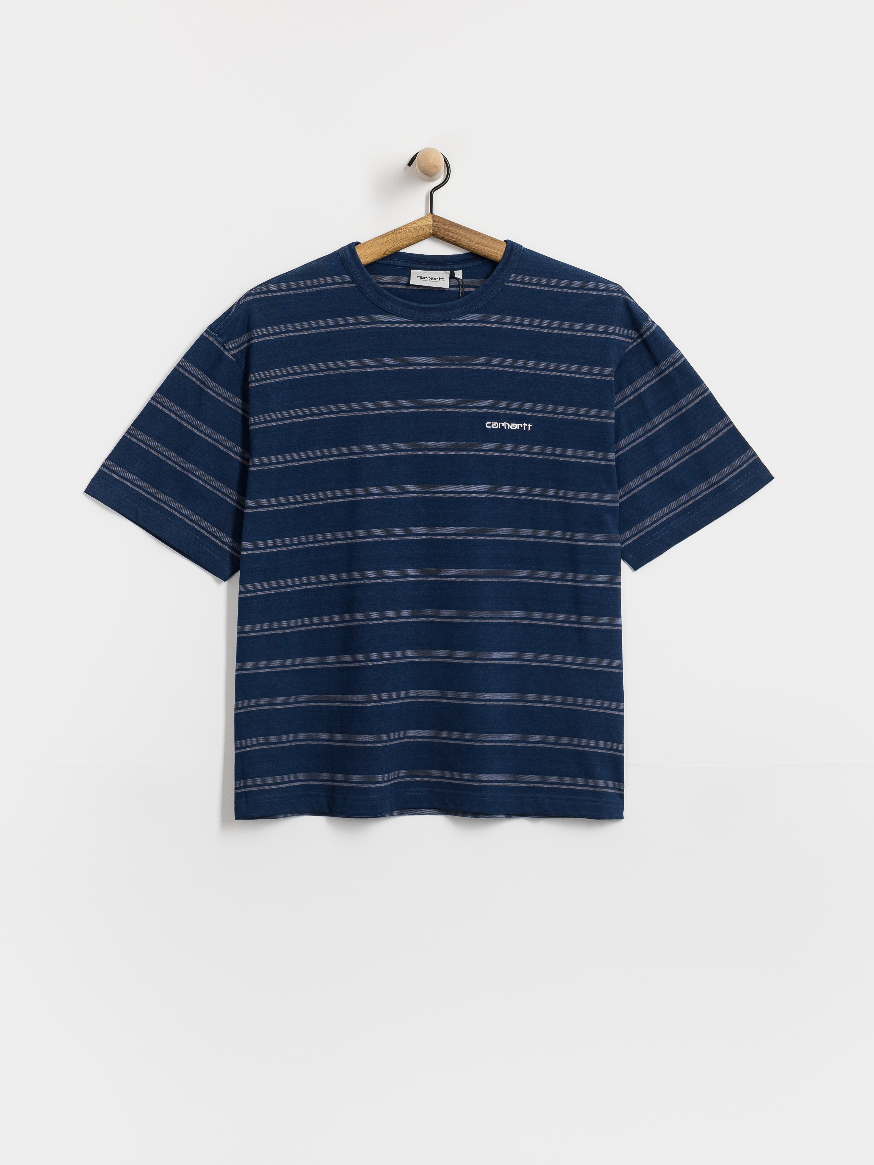 Футболка Carhartt WIP Matti (matti stripe/blue/phlox)