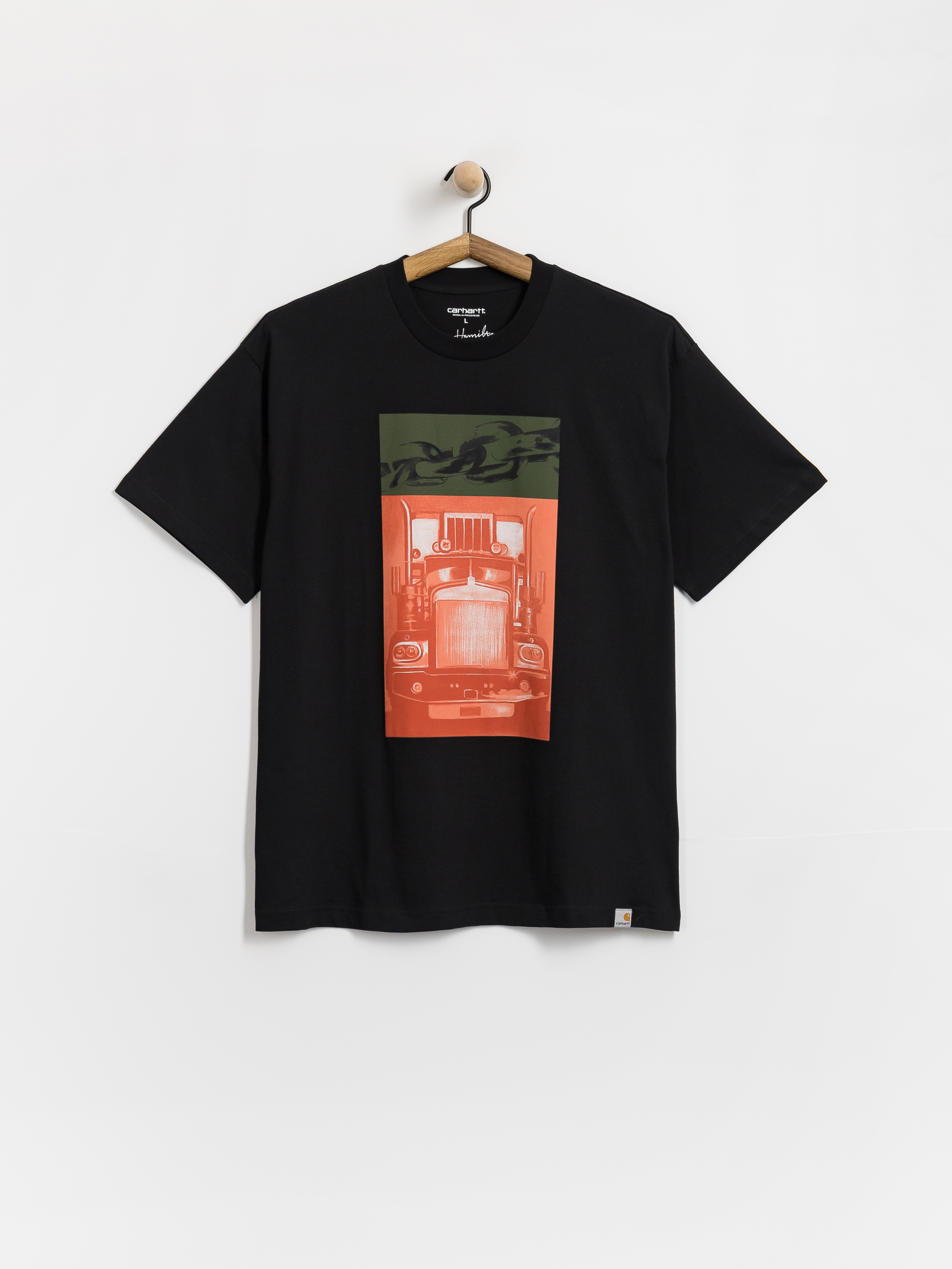 Футболка Carhartt WIP Sean Hamilton 01 (black)