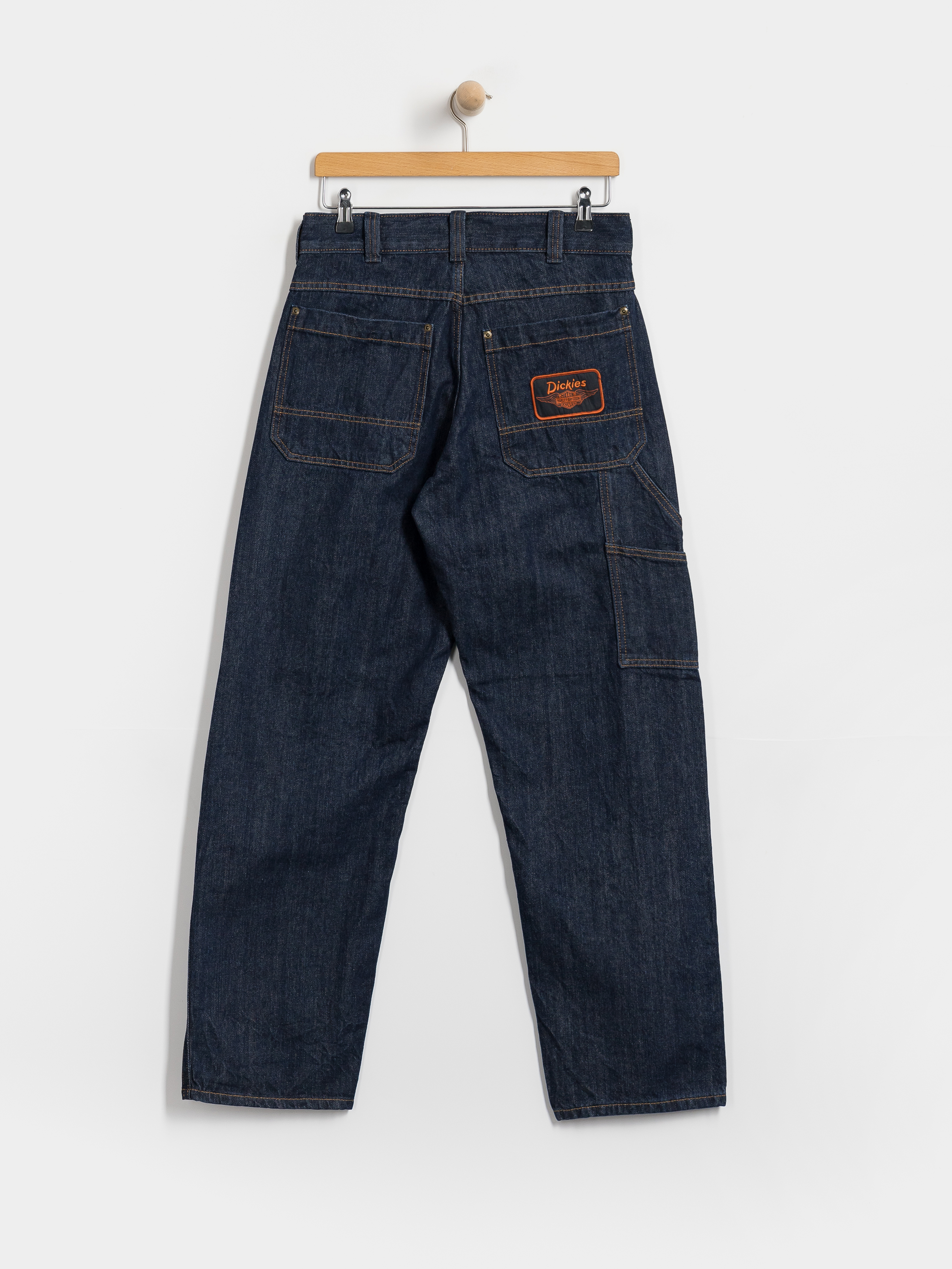 Штани Dickies X Harley Davidson Denim Carpenter (rinsed indigo blue)