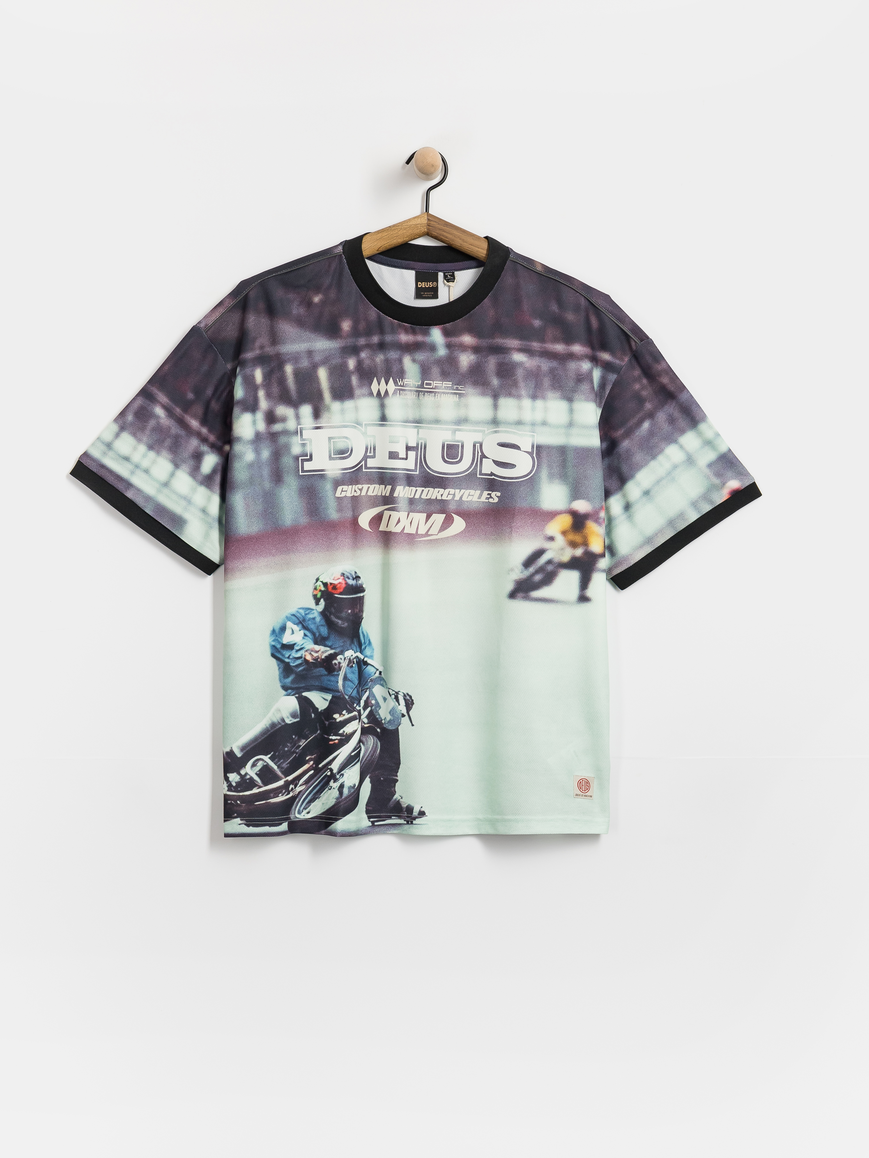 Футболка Deus Ex Machina Enduro Photo Ss Jersey (brown)