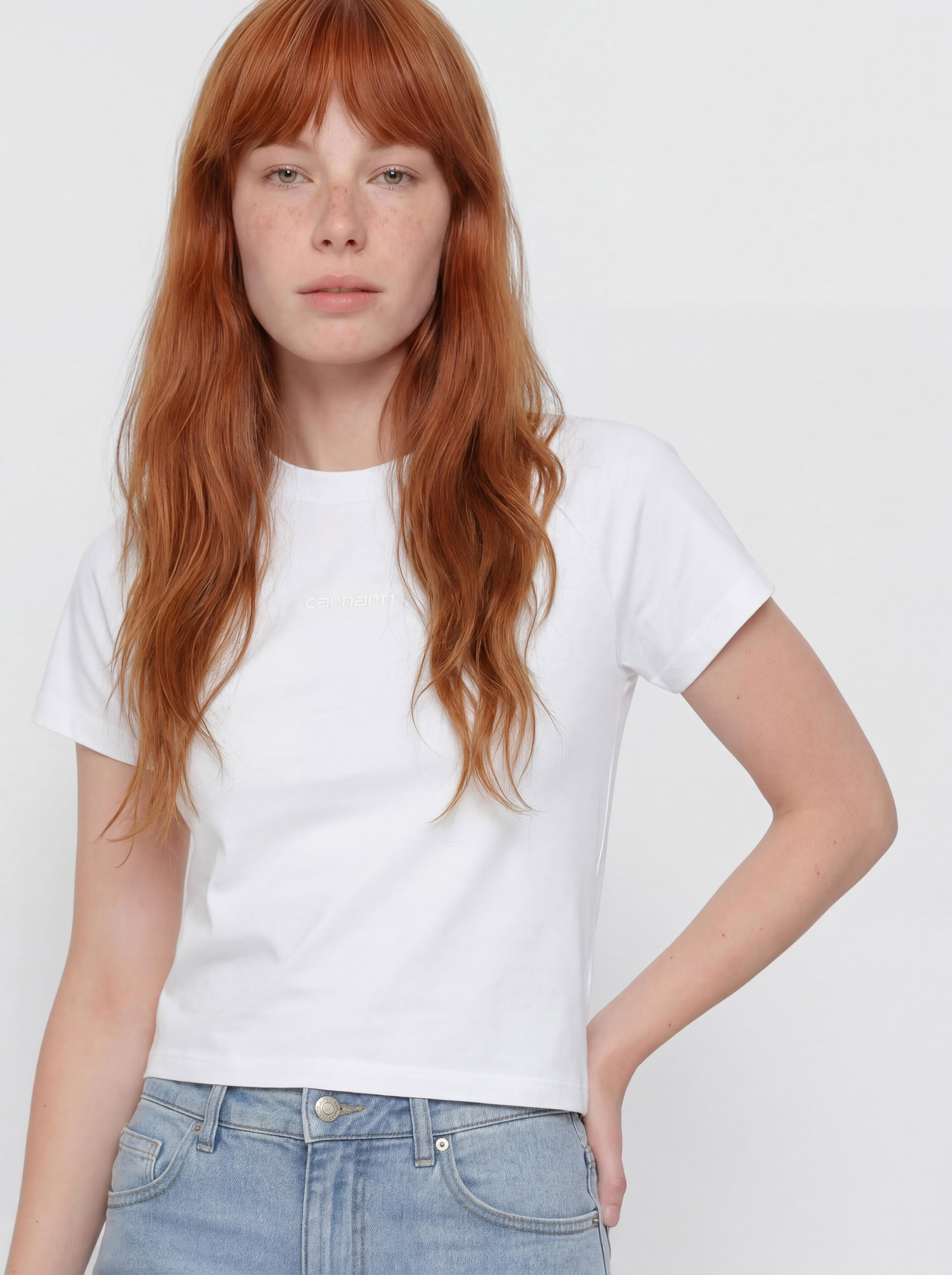 Футболка Carhartt WIP Roy Wmn (white)