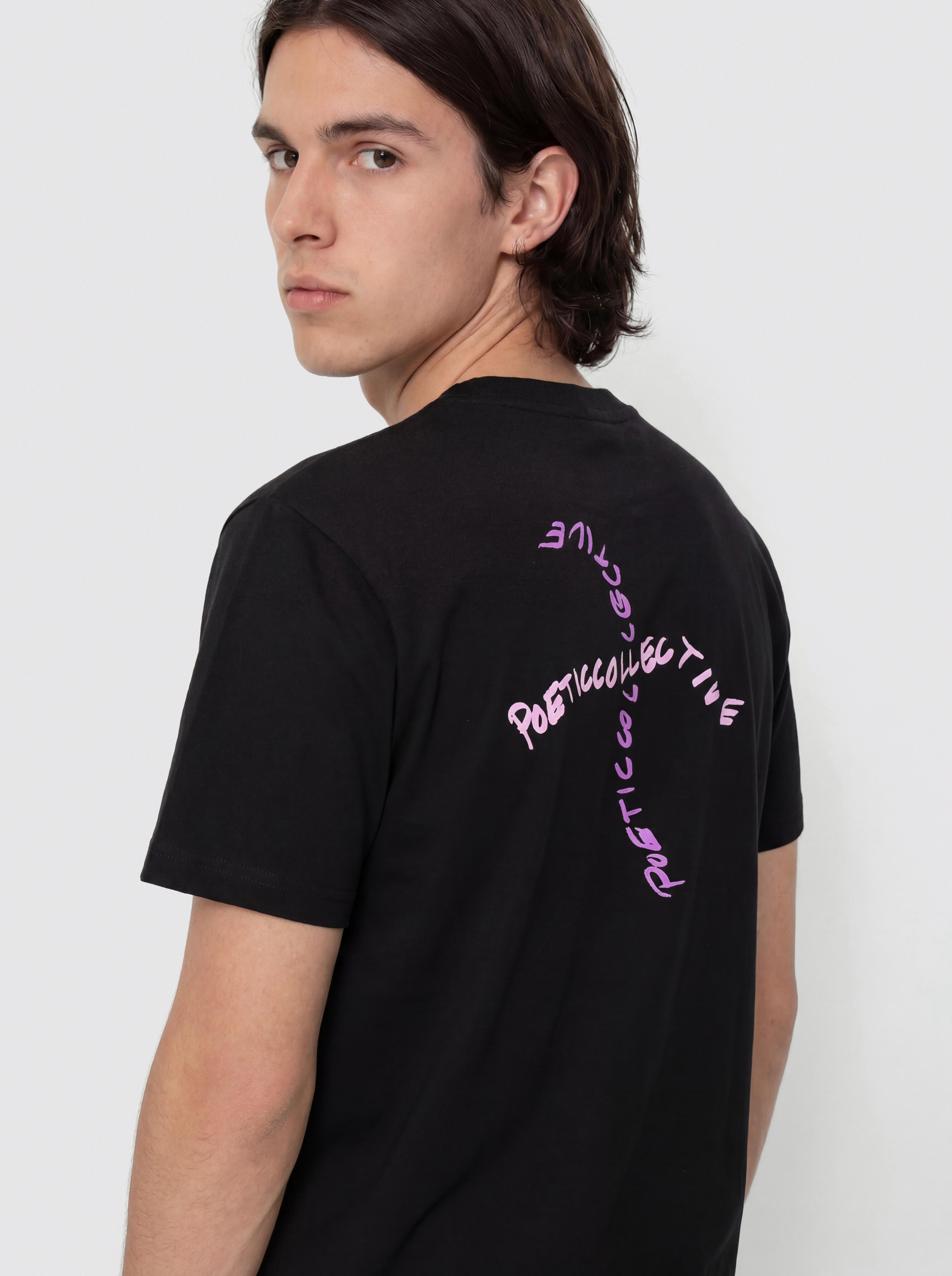 Футболка Poetic Collective Cross (black)