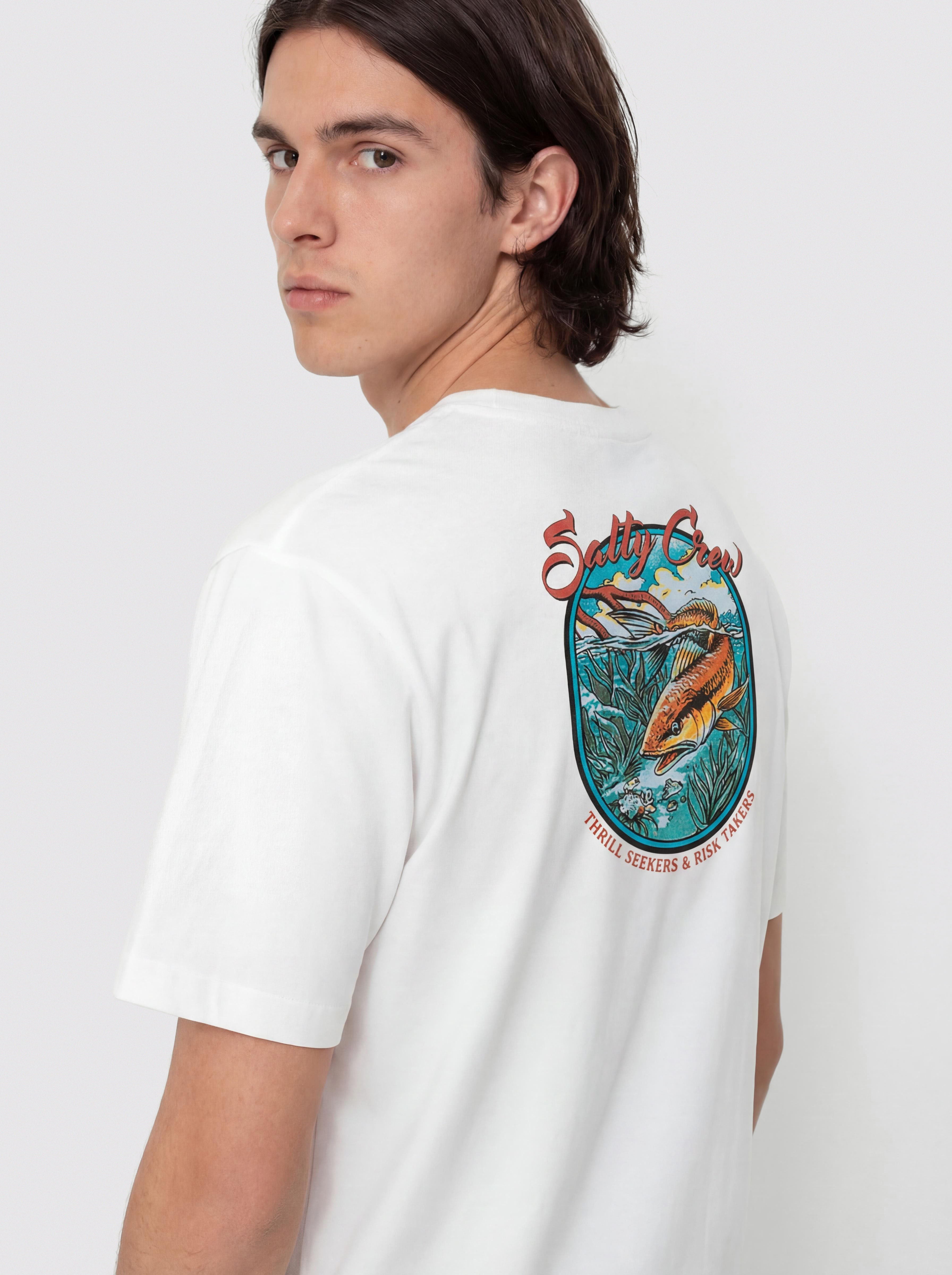 Футболка Salty Crew Red Fish Classic (white)