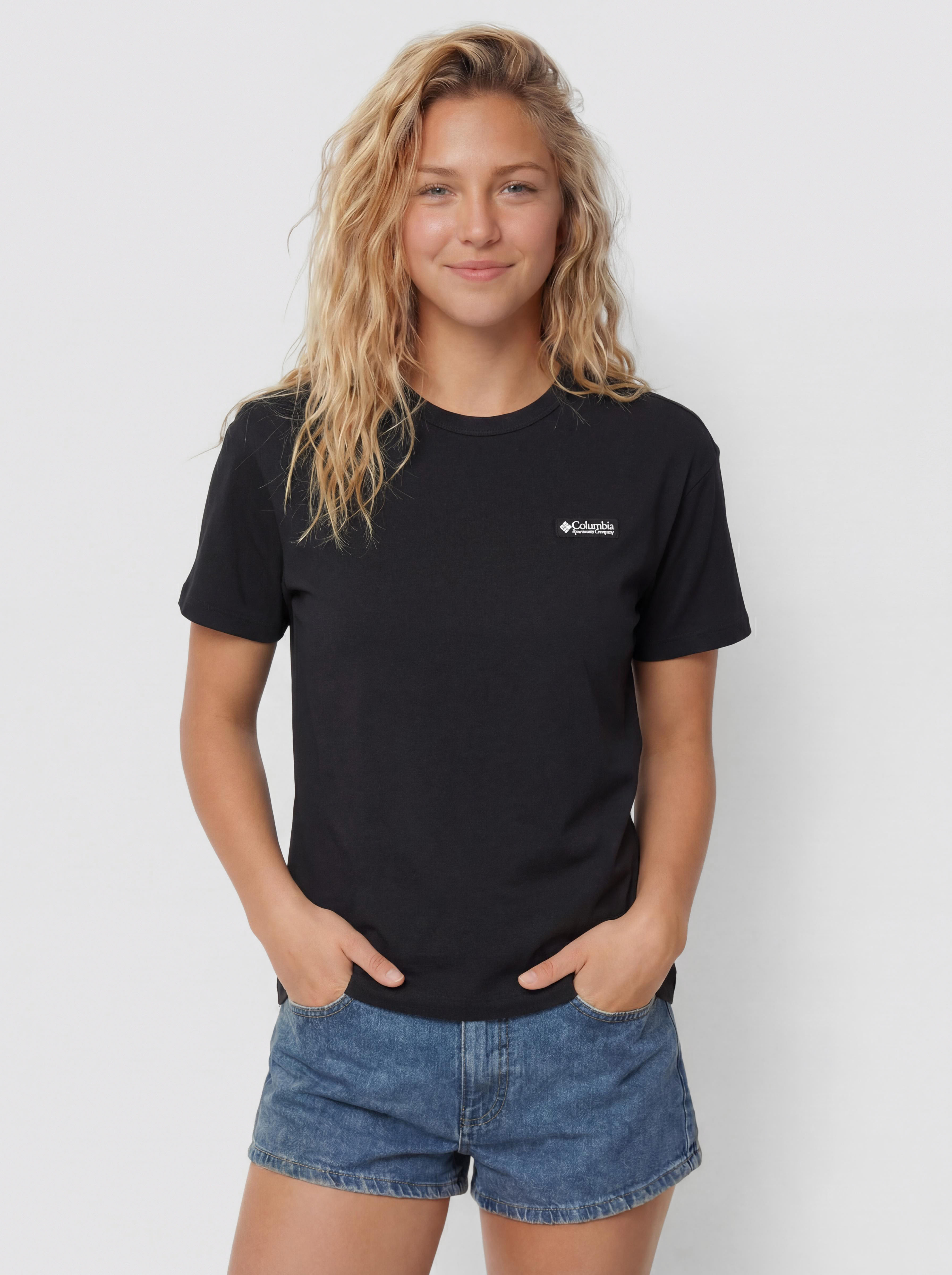 Футболка Columbia CSC Heavyweight Graphic Wmn (black/hoodscape)