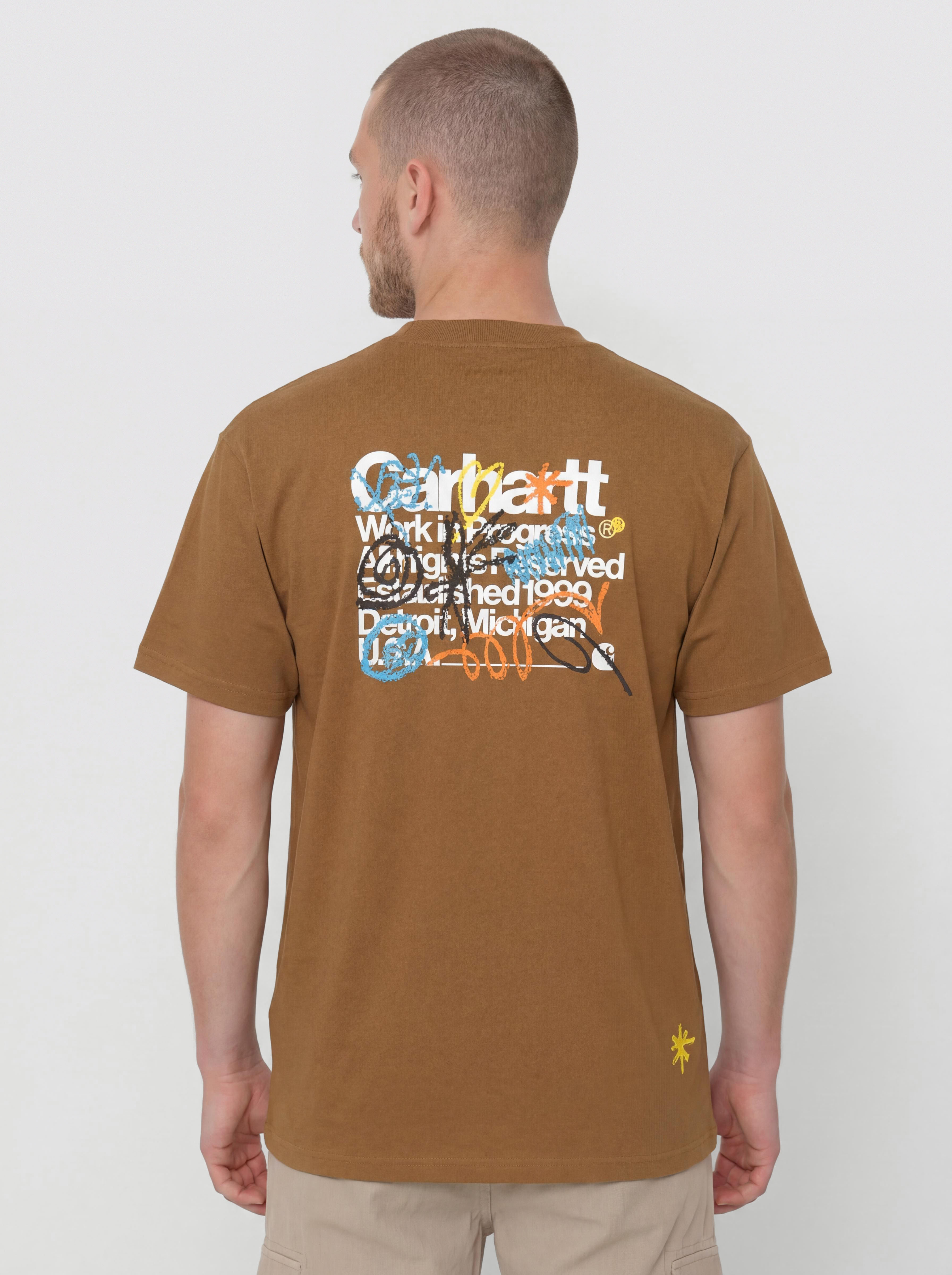 Футболка Carhartt WIP Primary (hamilton brown)