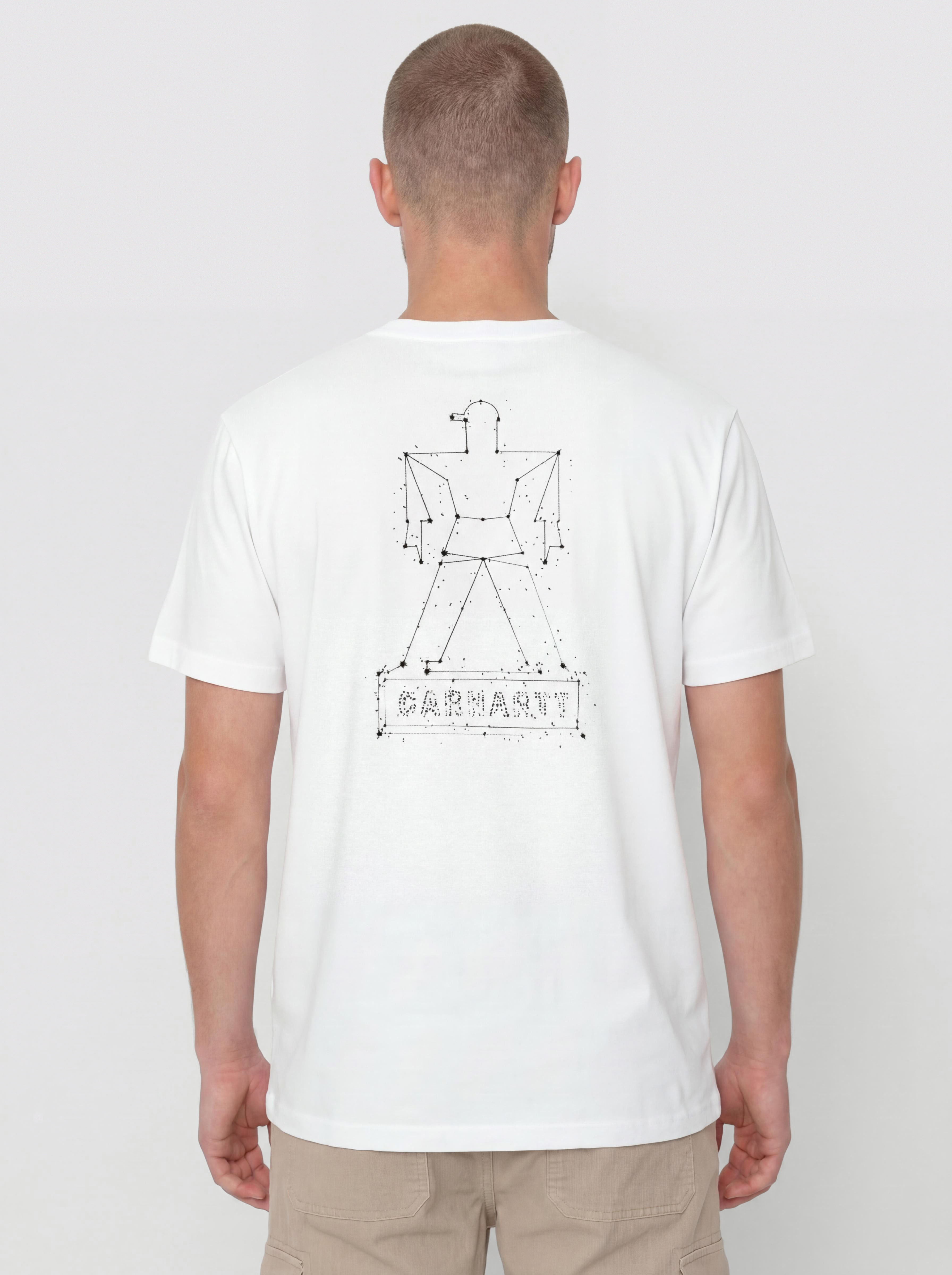 Футболка Carhartt WIP Stargazer (white/black)