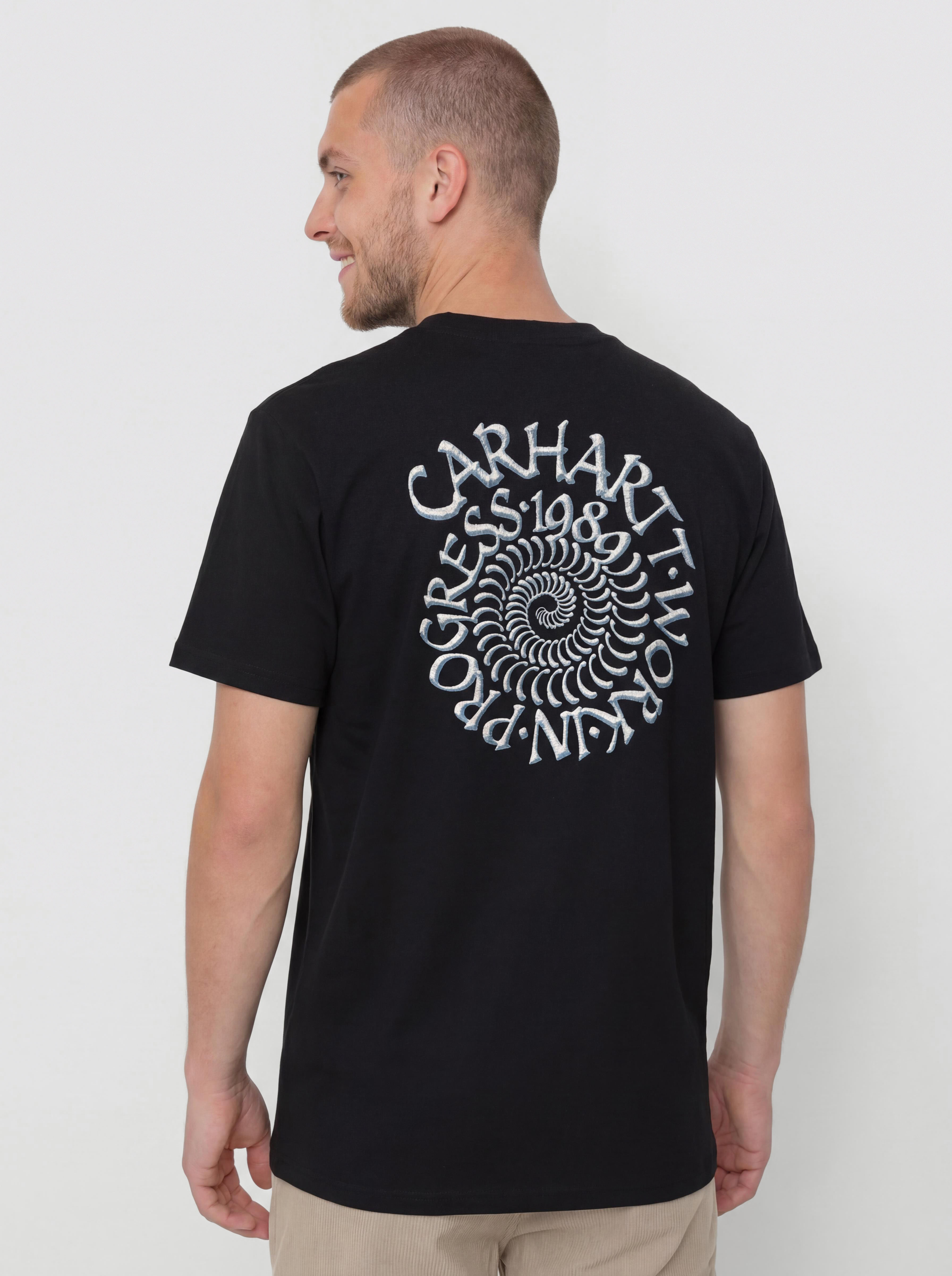 Футболка Carhartt WIP Spirals (black)