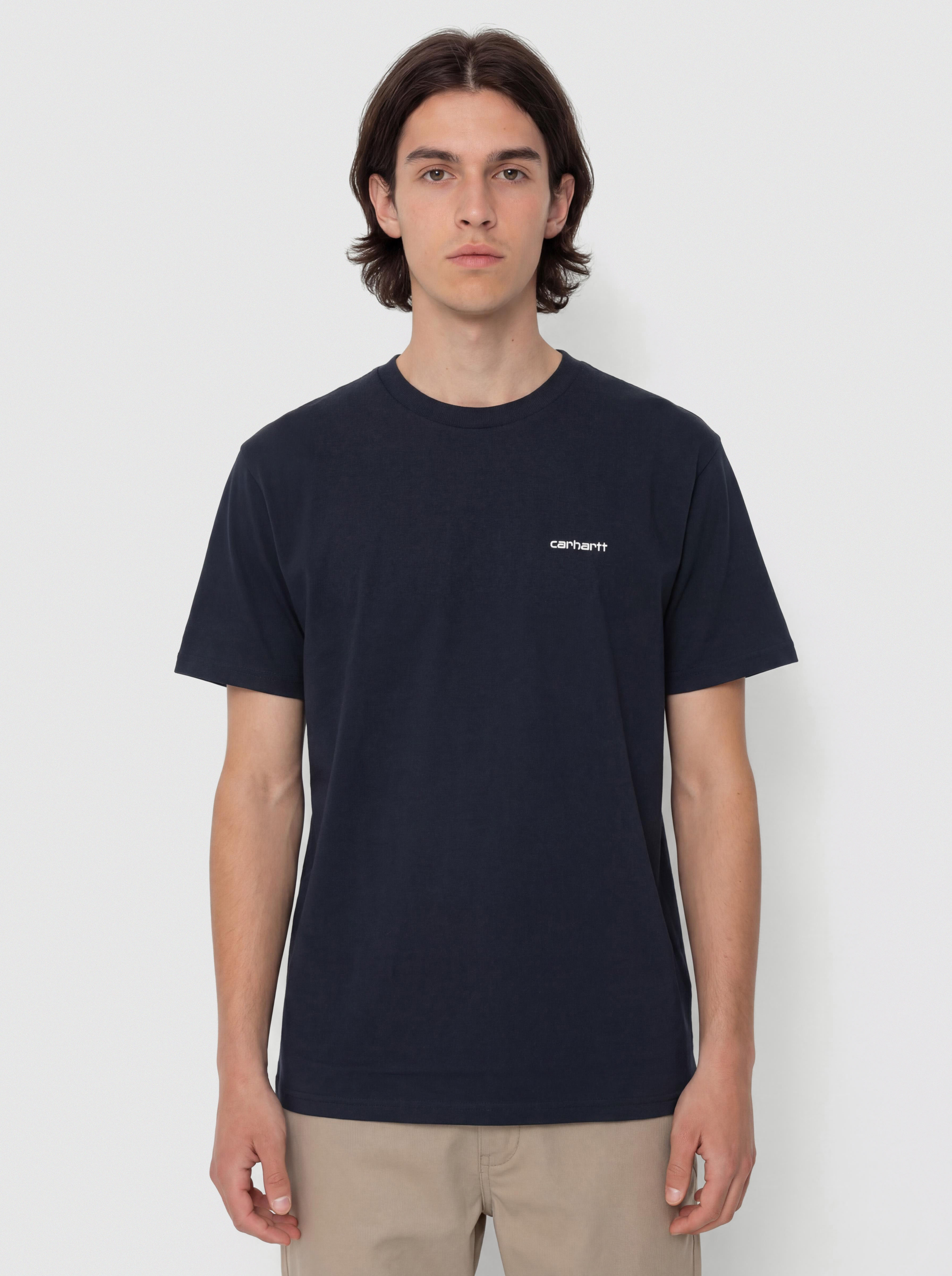 u0424u0443u0442u0431u043eu043bu043au0430 Carhartt WIP Script Embroidery (deep night/white)