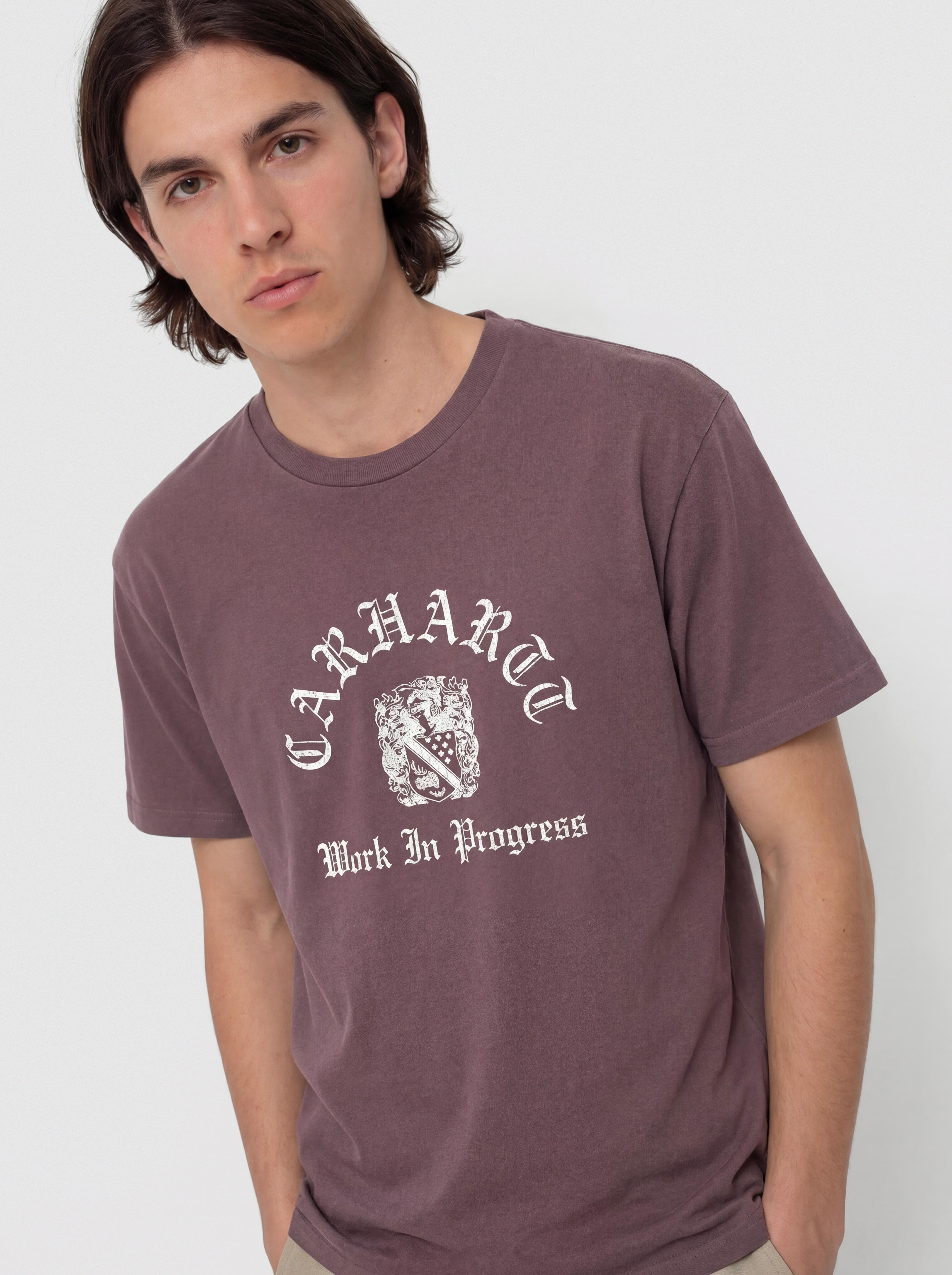 Футболка Carhartt WIP Coat Of Arms (cozy purple)