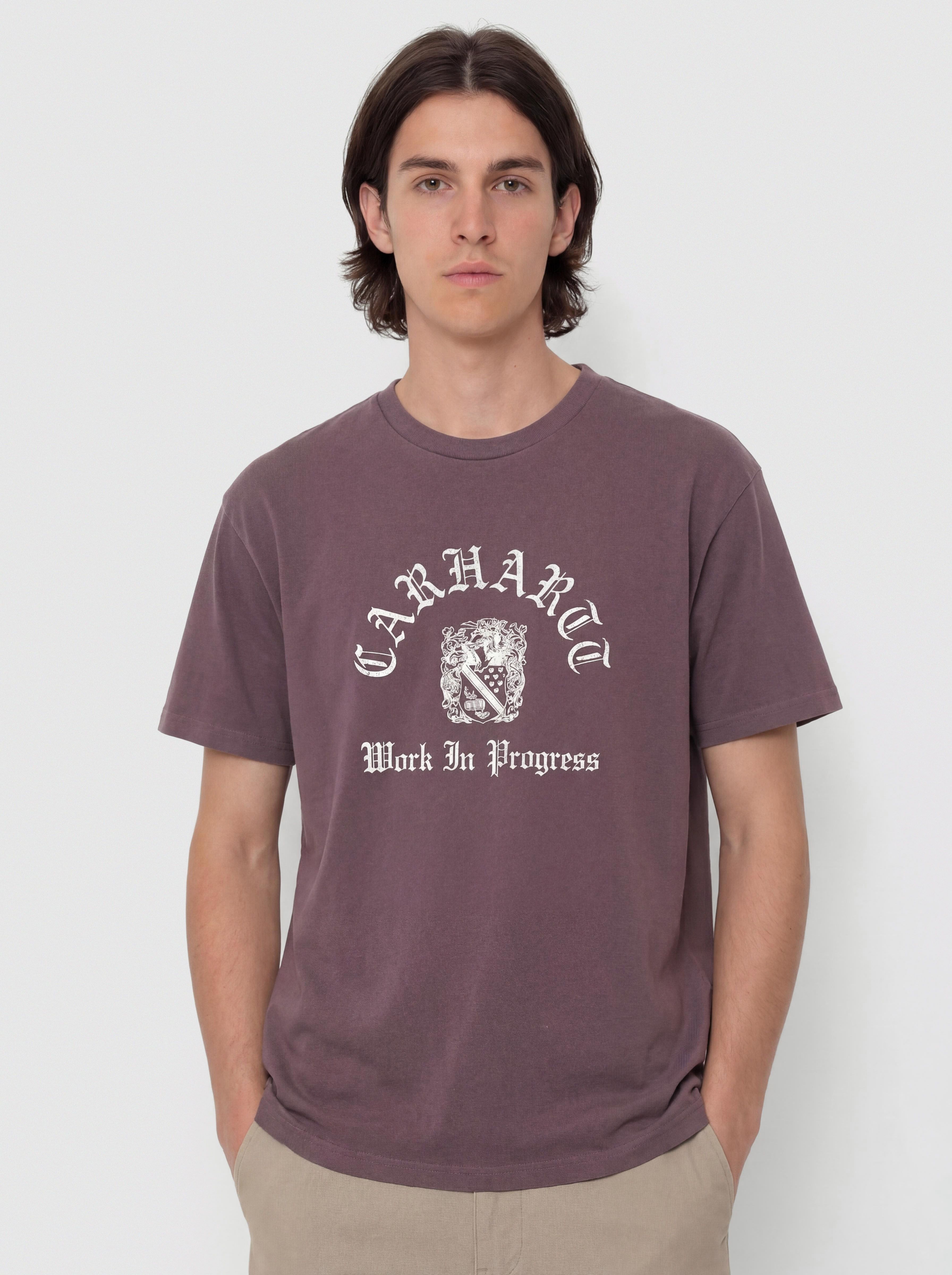 Футболка Carhartt WIP Coat Of Arms (cozy purple)