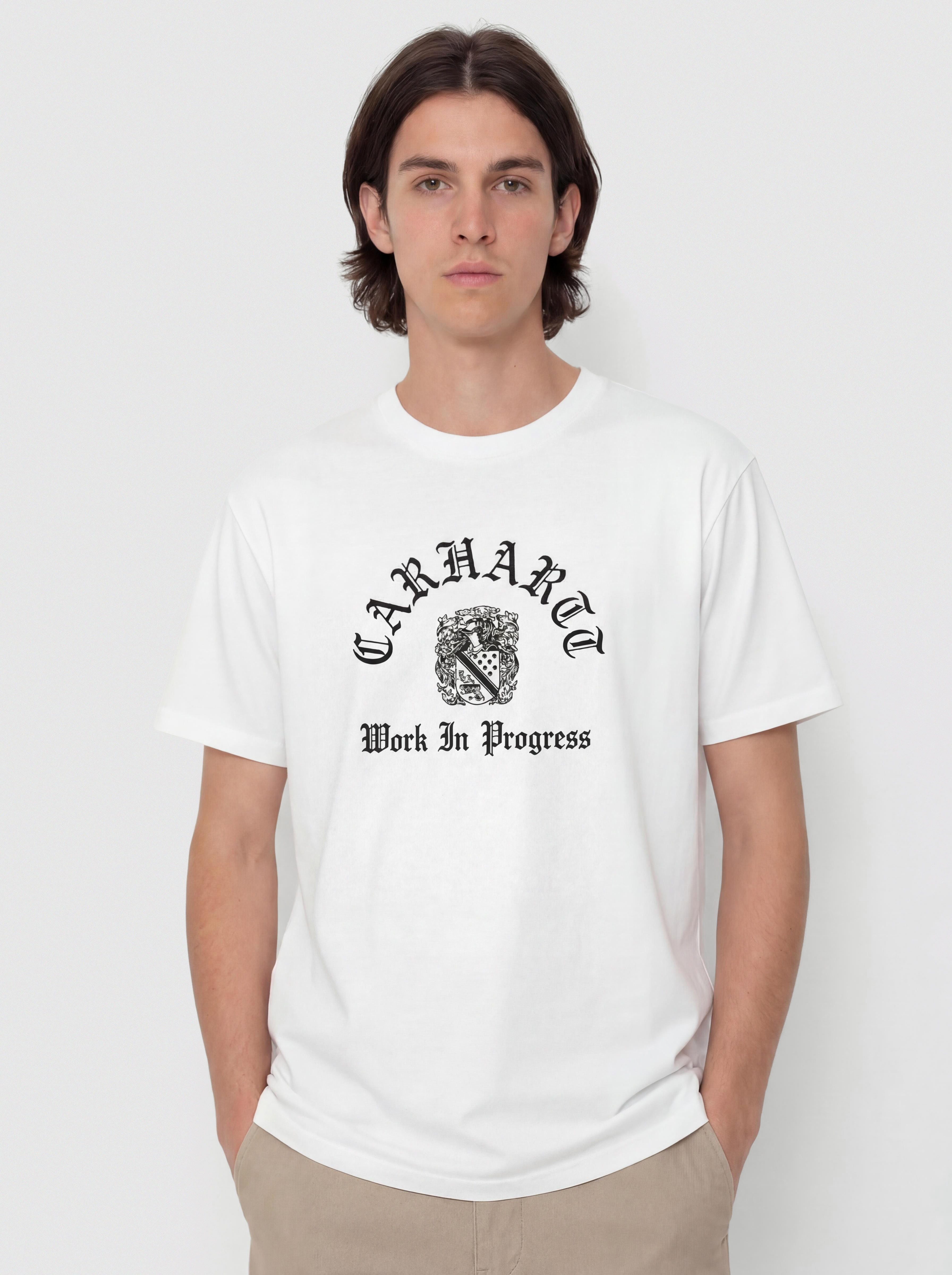 u0424u0443u0442u0431u043eu043bu043au0430 Carhartt WIP Coat Of Arms (white)