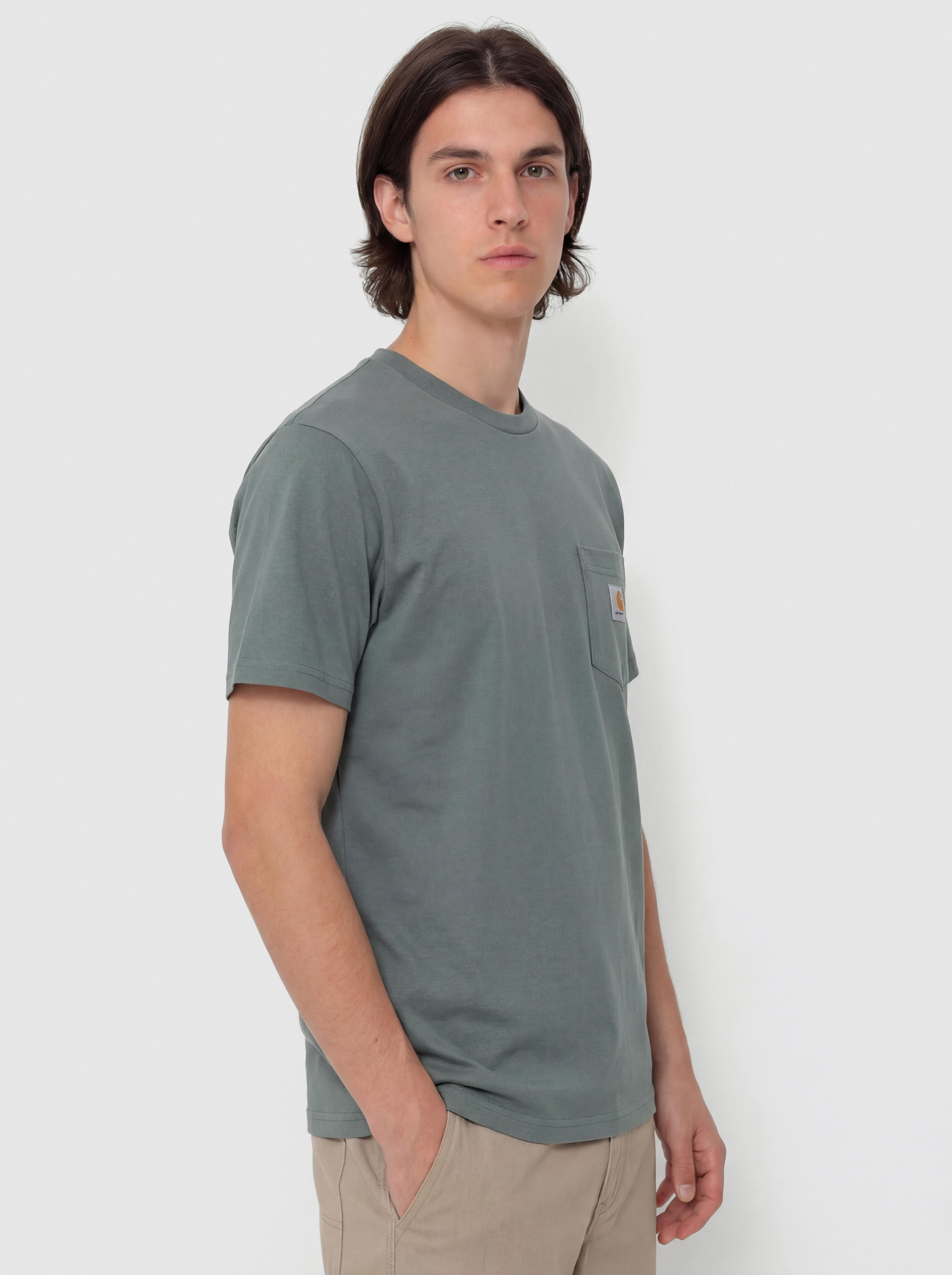 Футболка Carhartt WIP Pocket (velvet green)