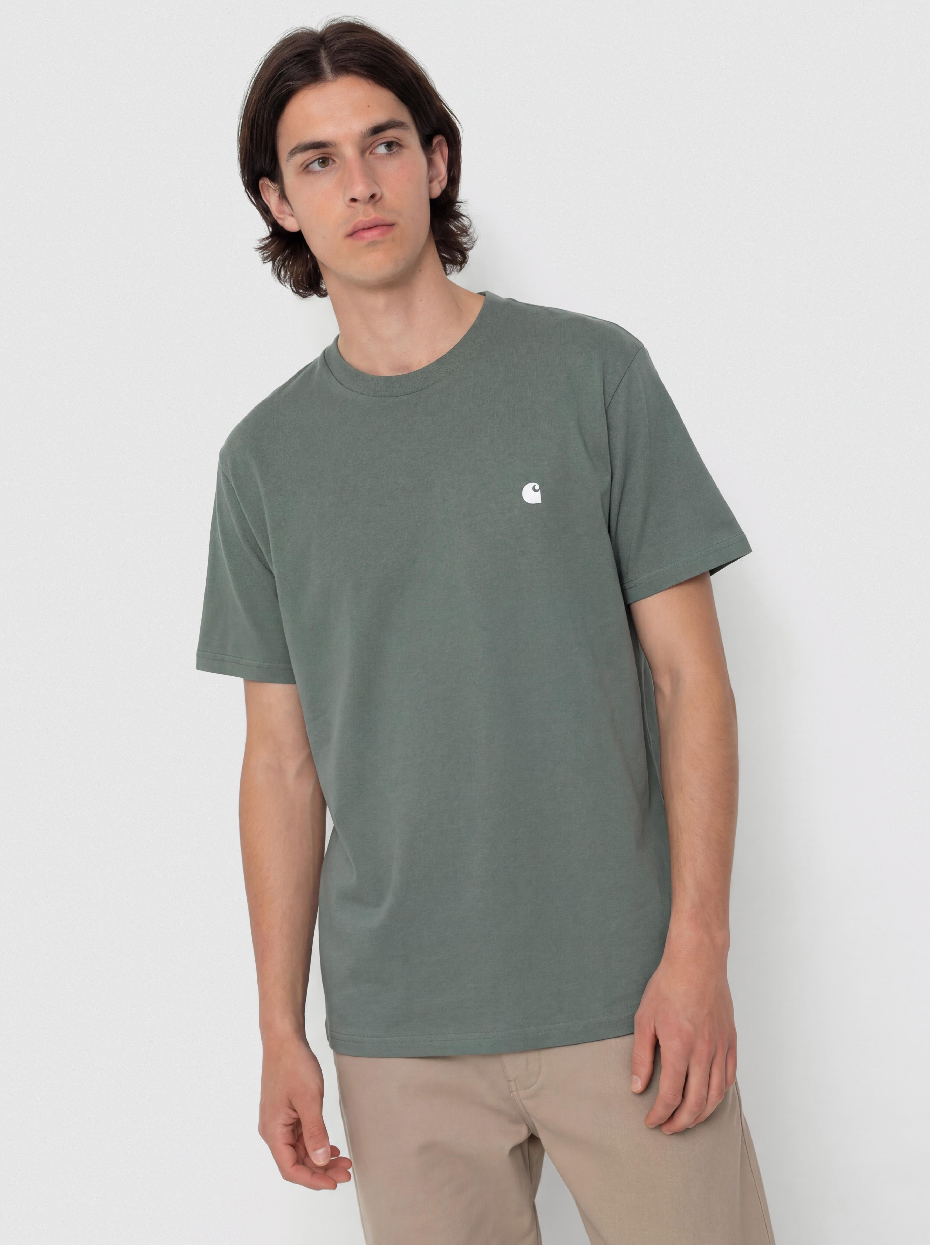 Футболка Carhartt WIP Madison (velvet green/white)