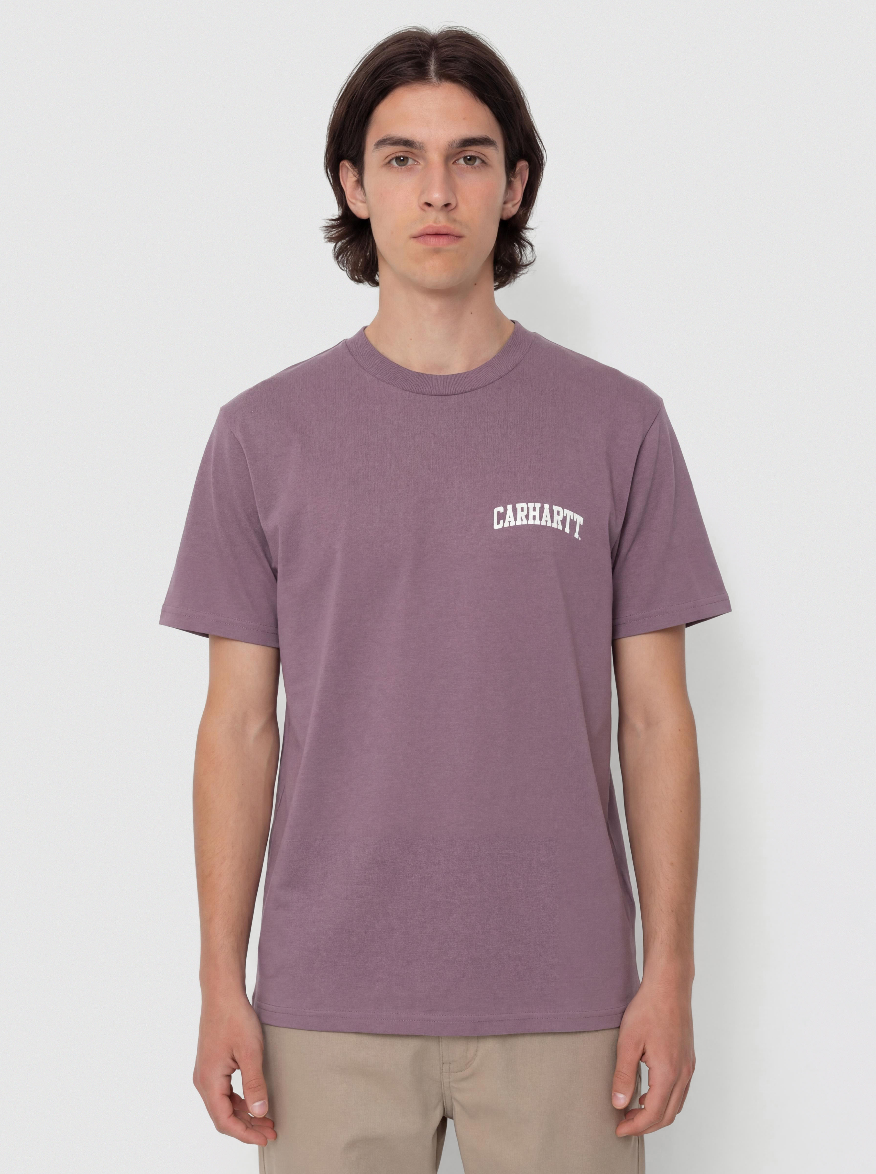 Футболка Carhartt WIP University Script (phlox/white)