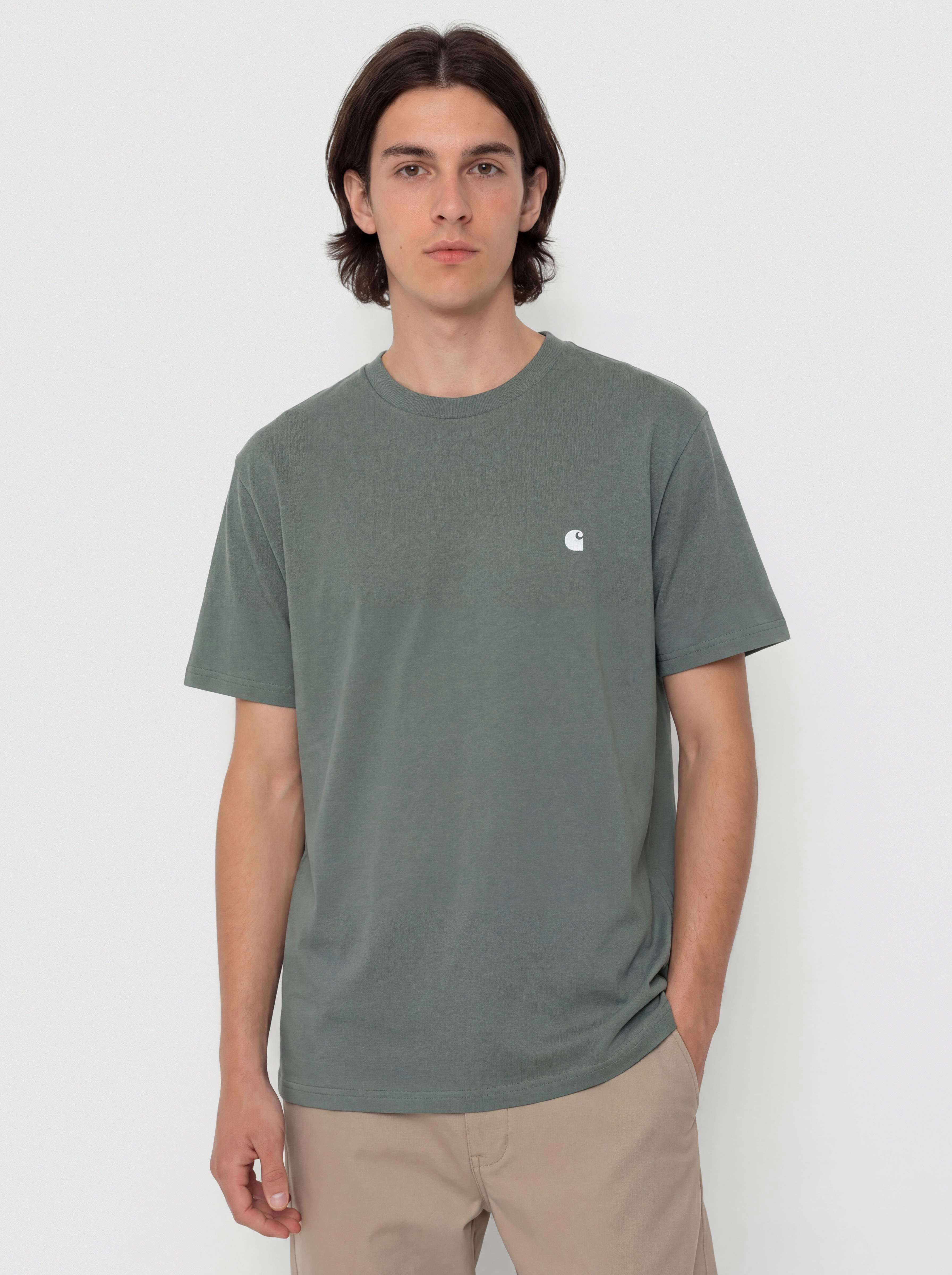Футболка Carhartt WIP Madison (velvet green/white)