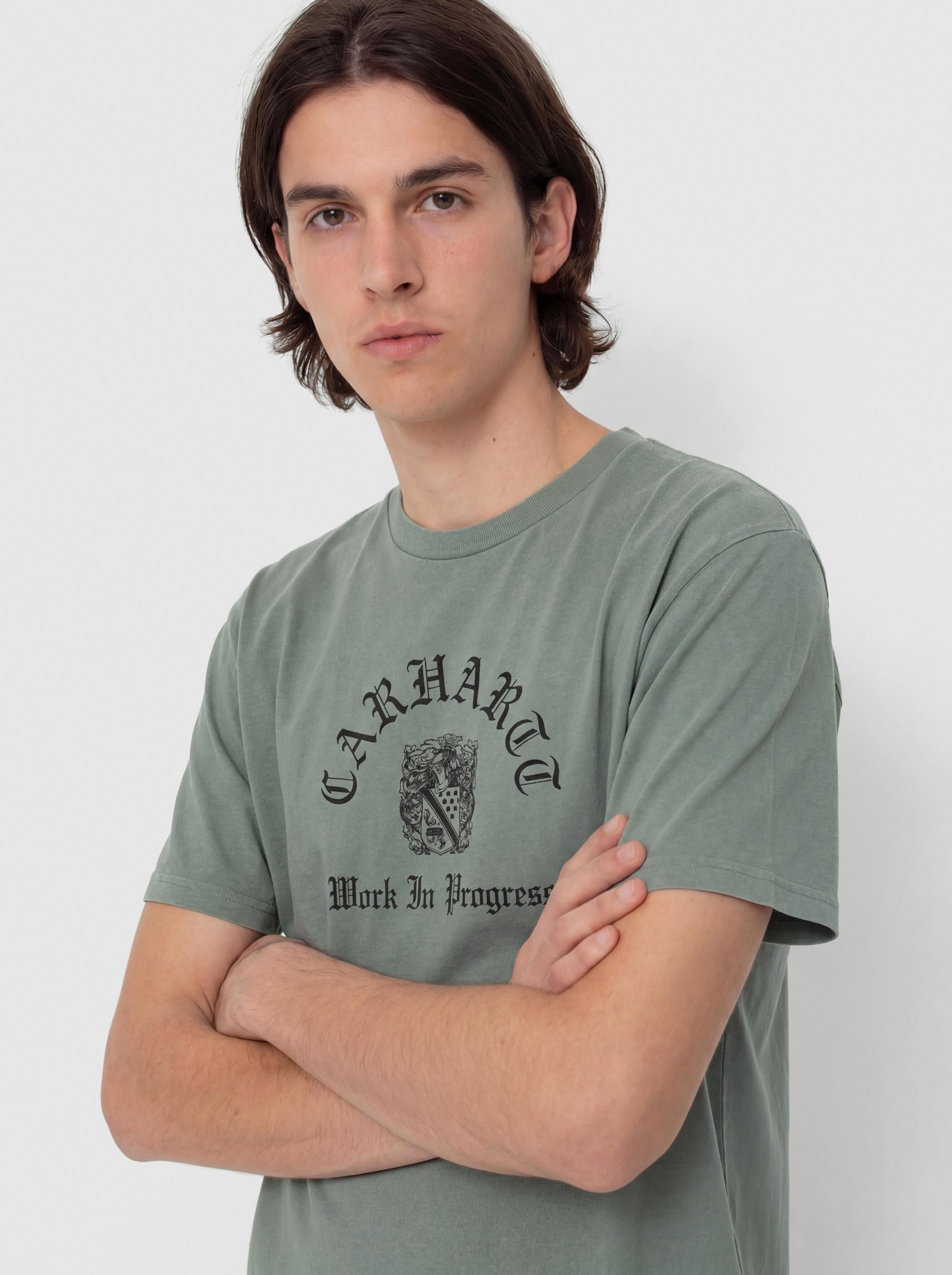 Футболка Carhartt WIP Coat Of Arms (velvet green)