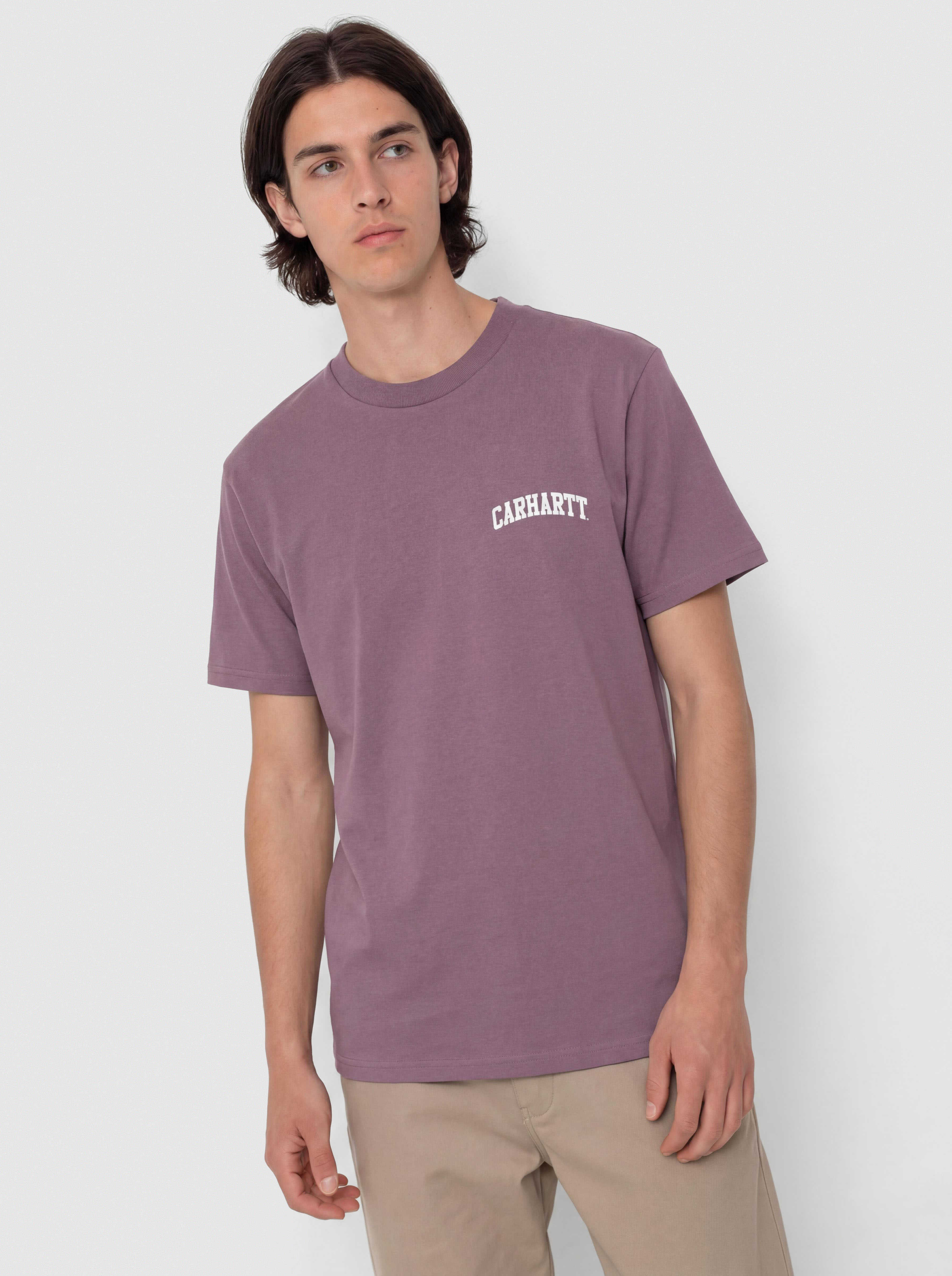 Футболка Carhartt WIP University Script (phlox/white)