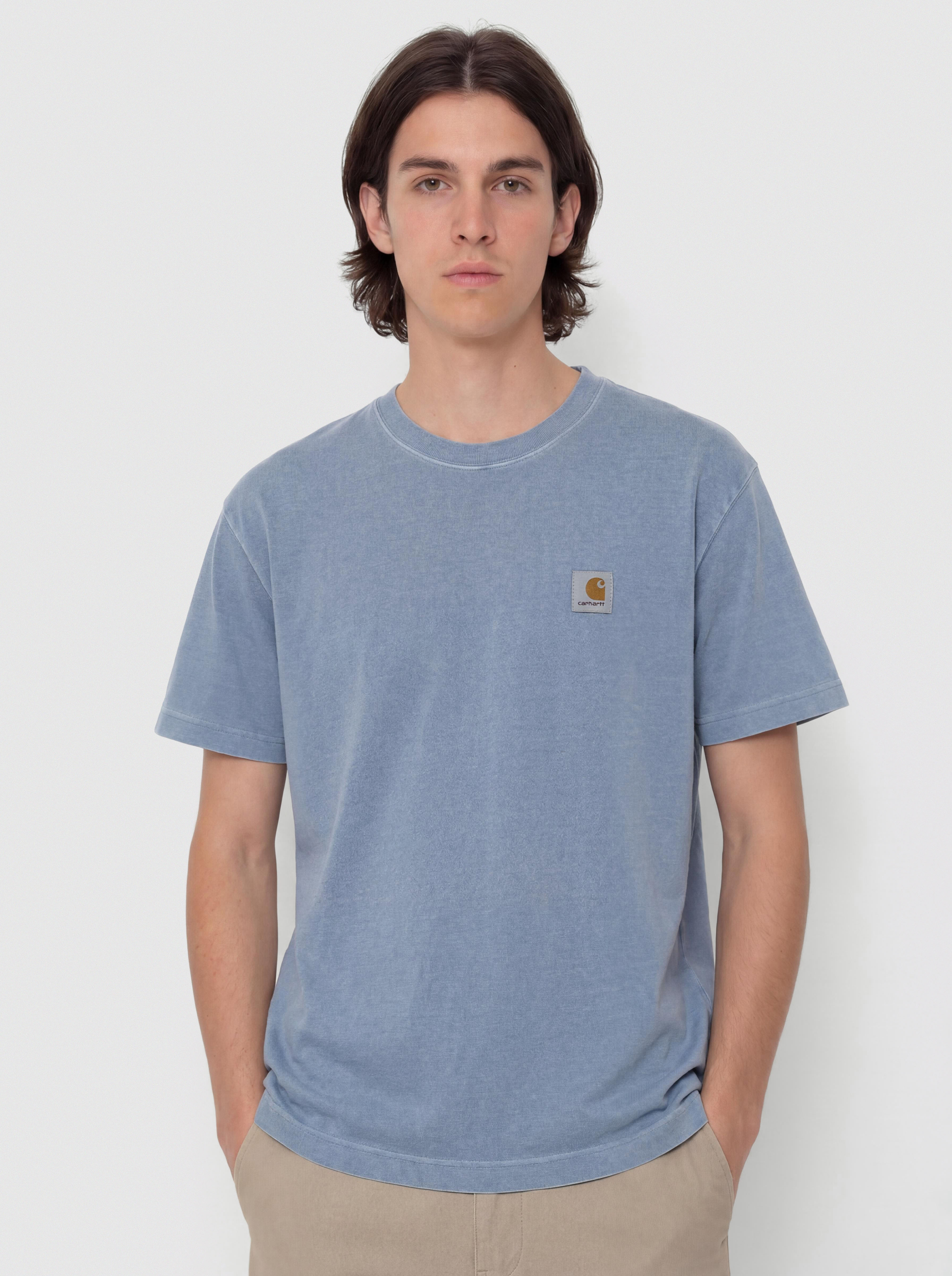 Футболка Carhartt WIP Nelson (gentle blue)