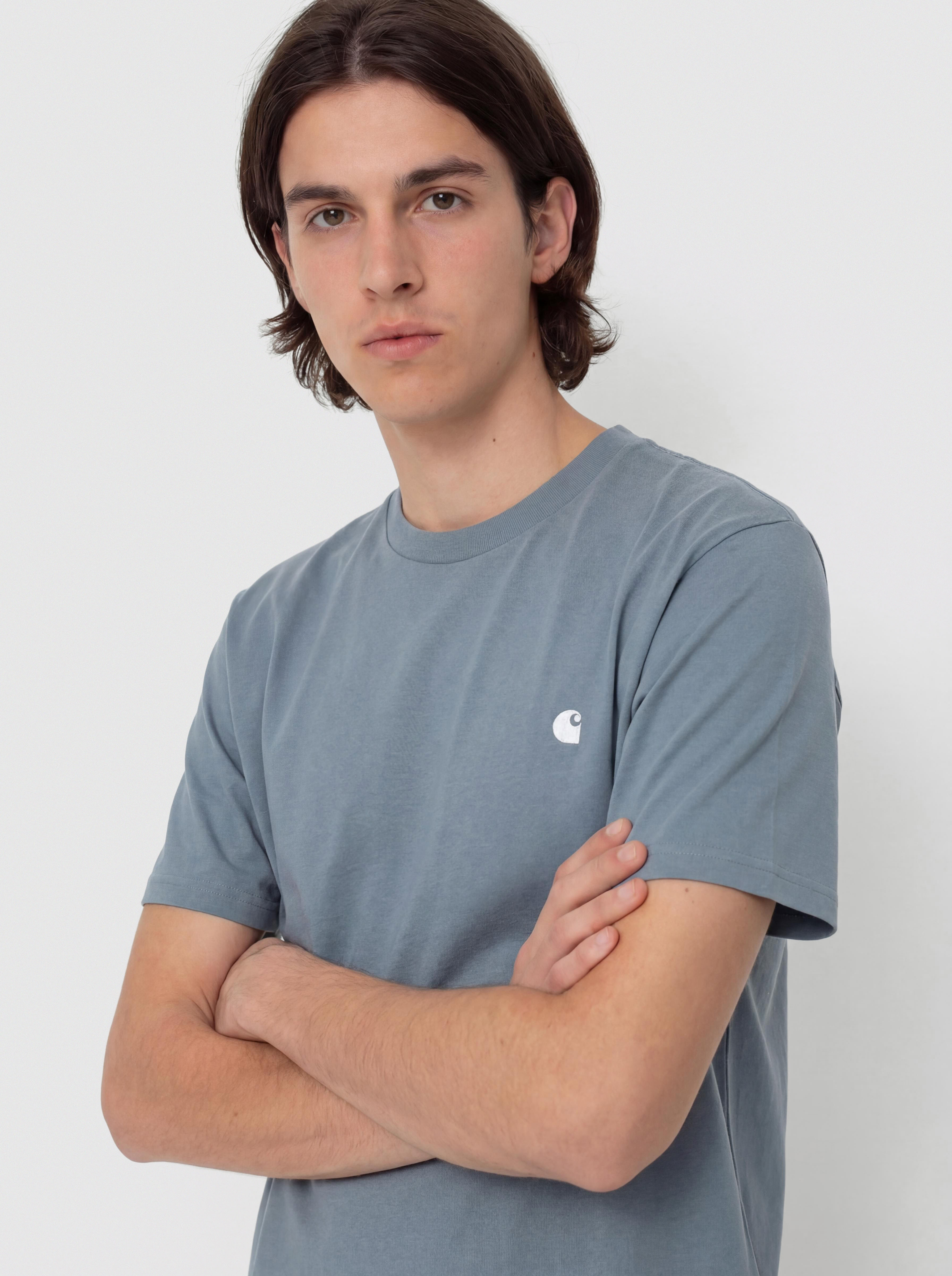 Футболка Carhartt WIP Madison (velvet blue/white)