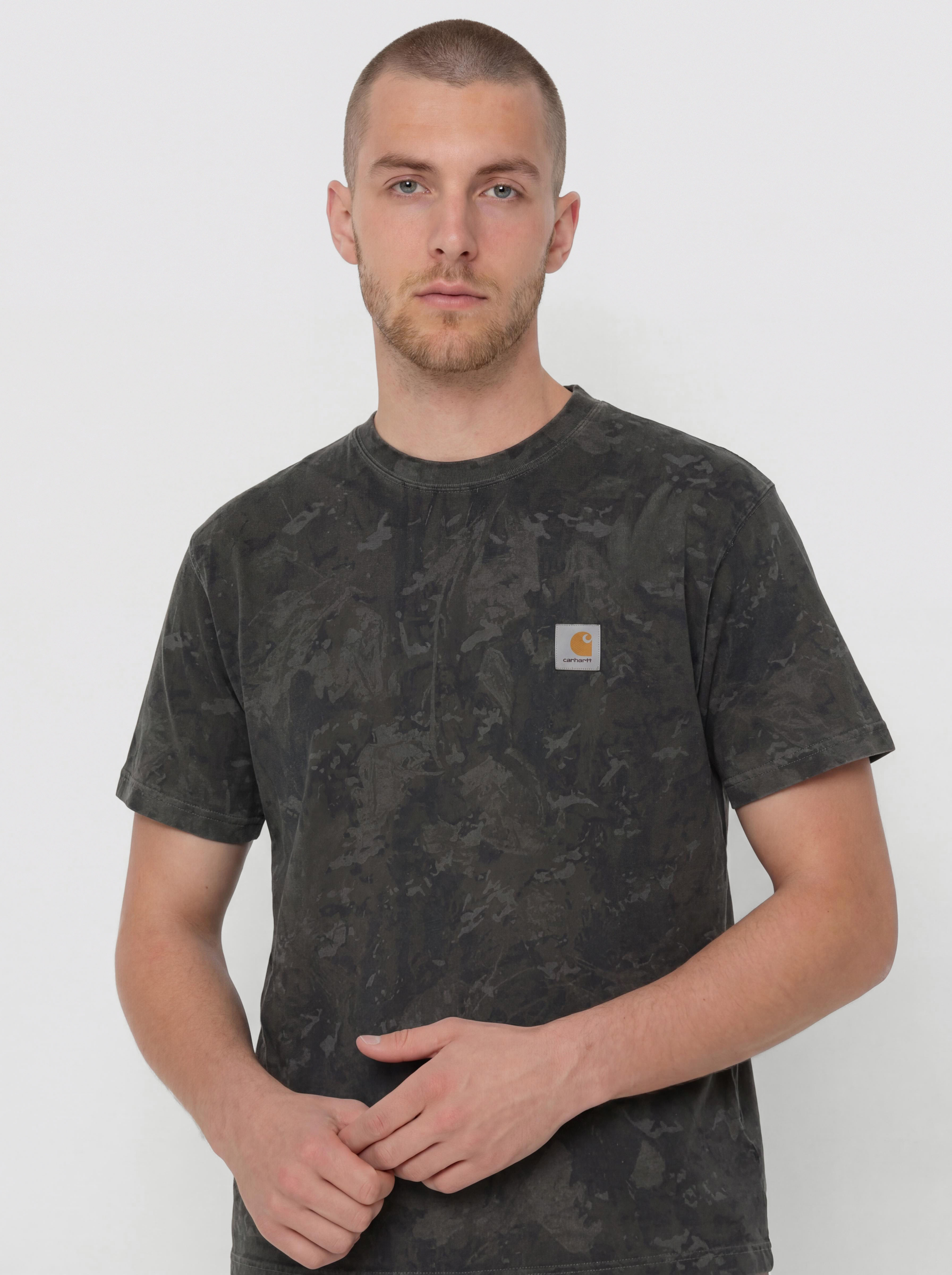 Футболка Carhartt WIP Camo Combi (camo combi/green/graphite/garment dyed)