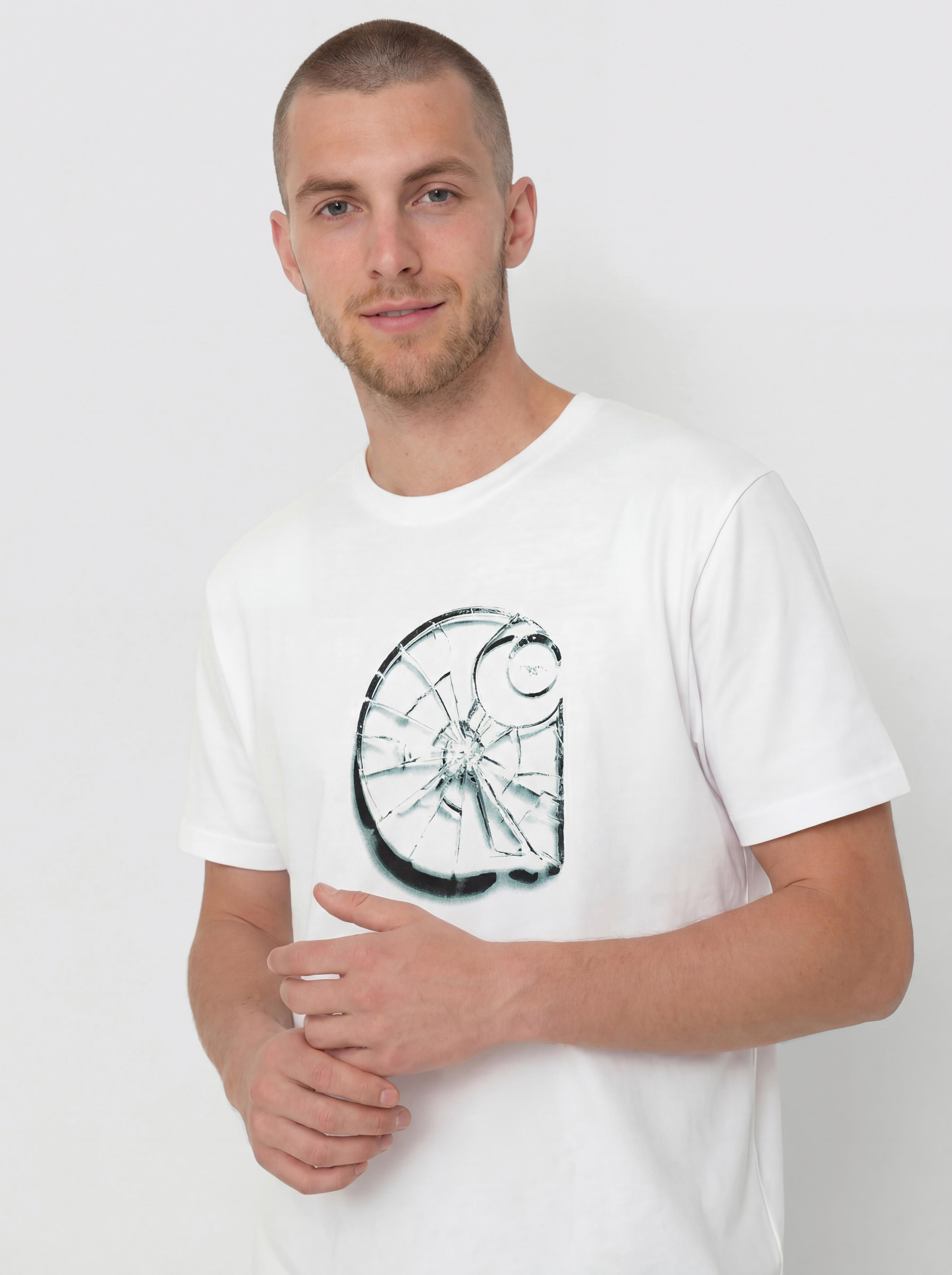 Футболка Carhartt WIP Shattered (white)