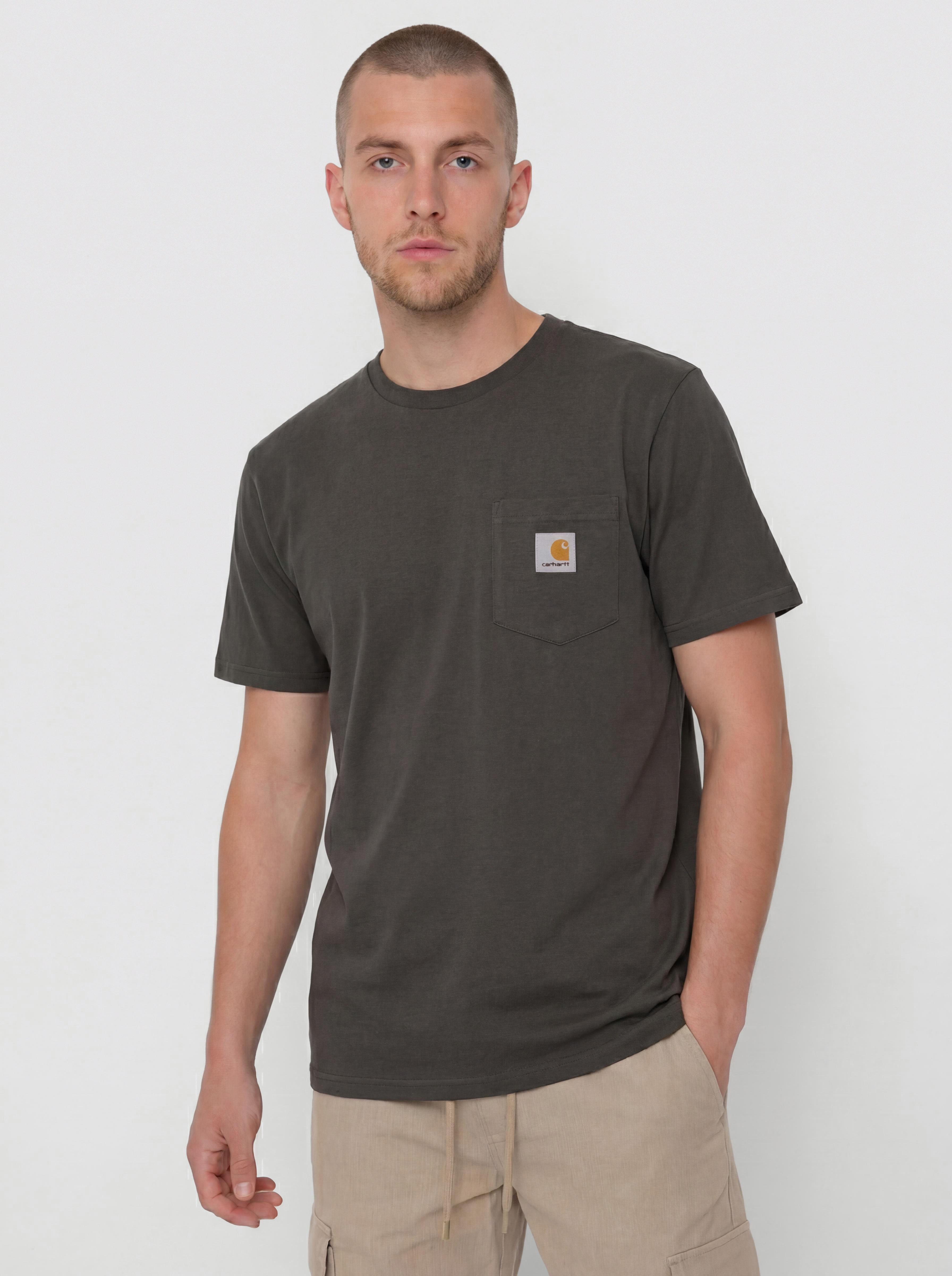 Футболка Carhartt WIP Pocket (oxide green)