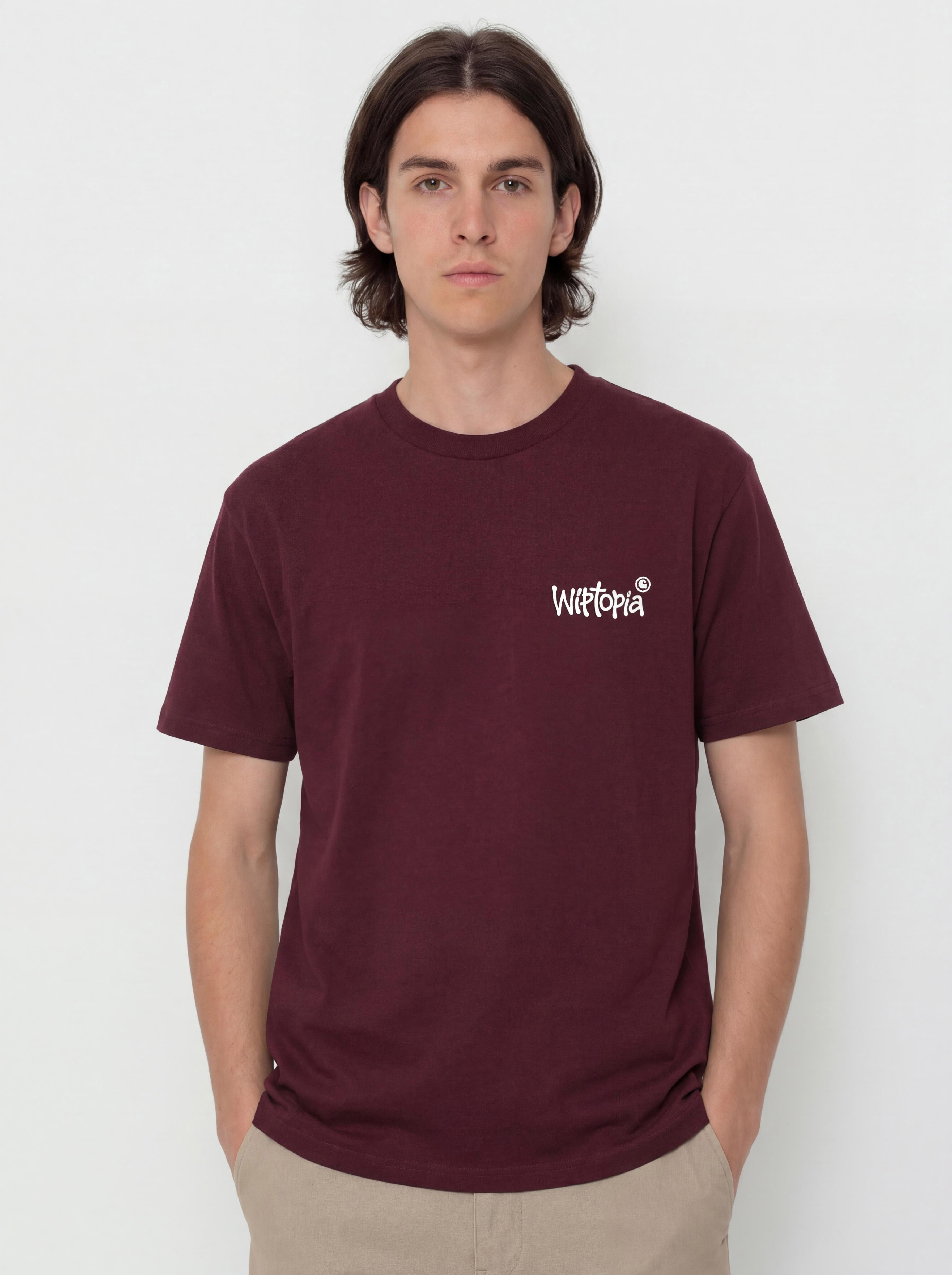 Футболка Carhartt WIP Wiptopia Script (rondo/wax)