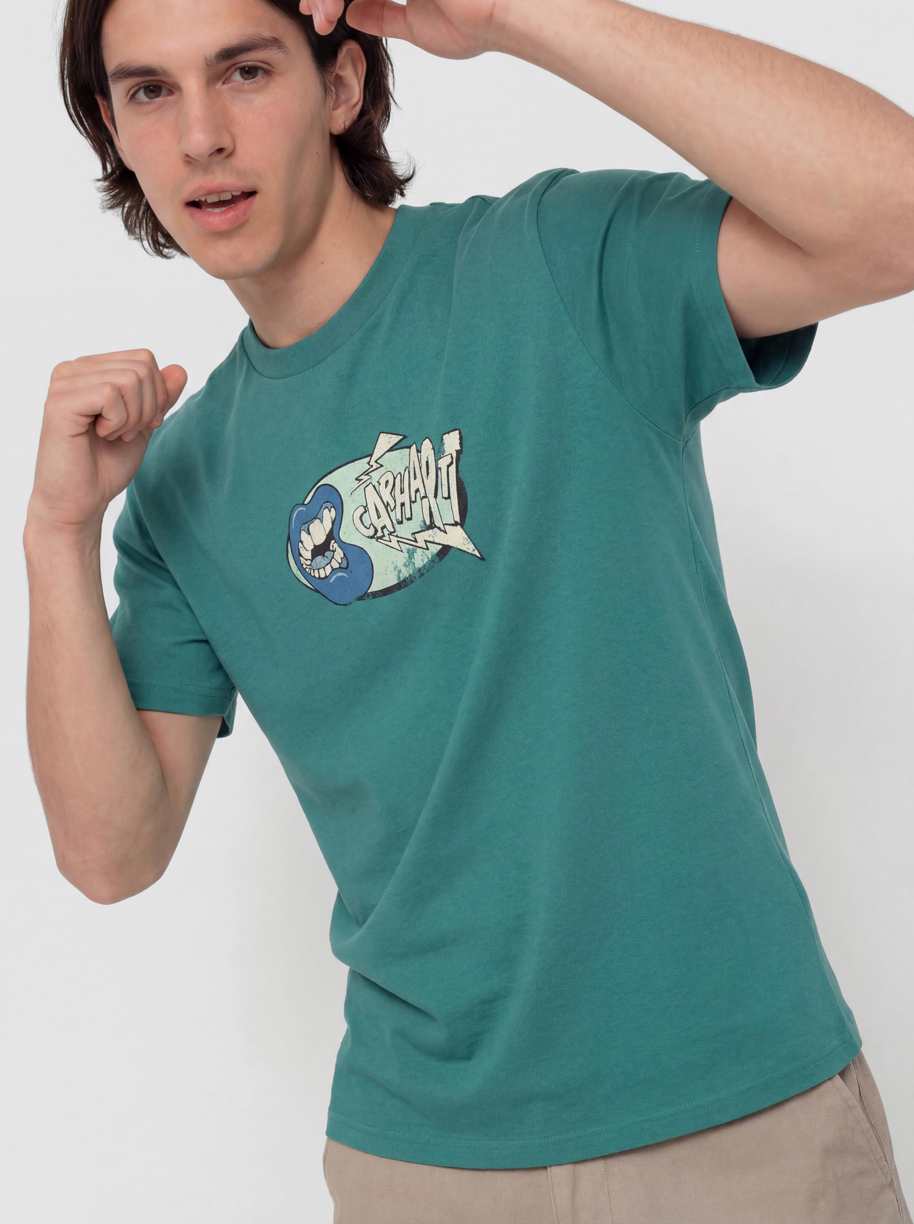 u0424u0443u0442u0431u043eu043bu043au0430 Carhartt WIP Louder (saguaro/heavy enzyme wash)