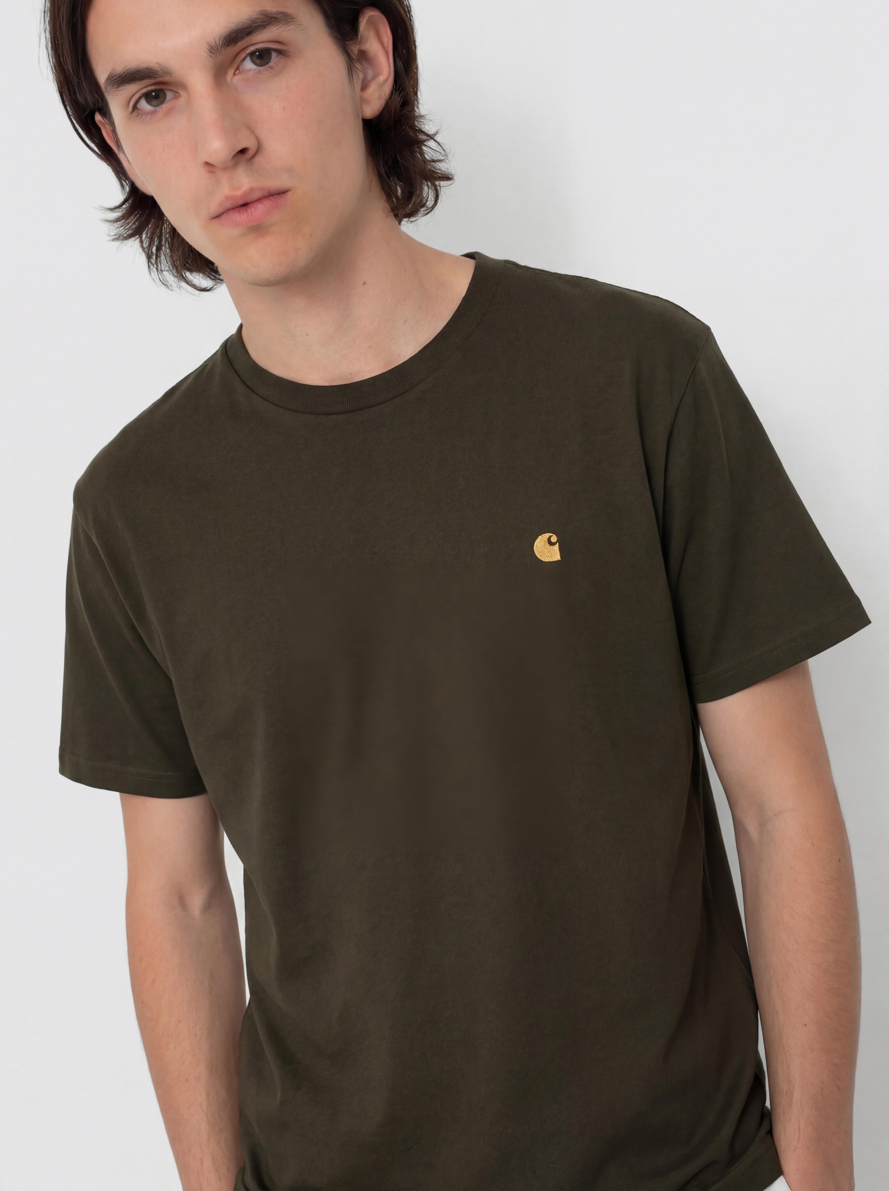 Футболка Carhartt WIP Chase (olive/gold)