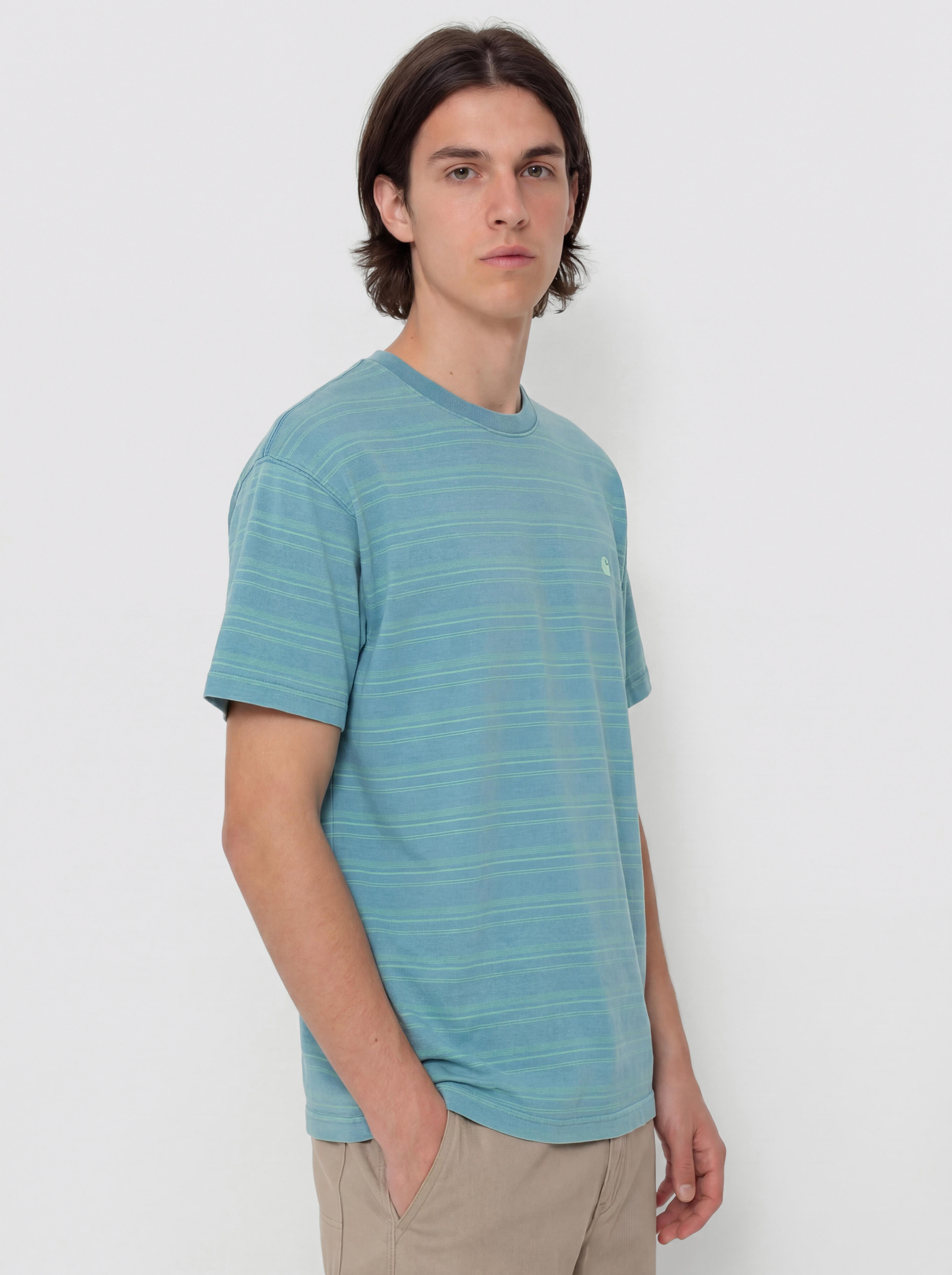 u0424u0443u0442u0431u043eu043bu043au0430 Carhartt WIP Brodine (brodine stripe/saguaro/indigo overdyed)