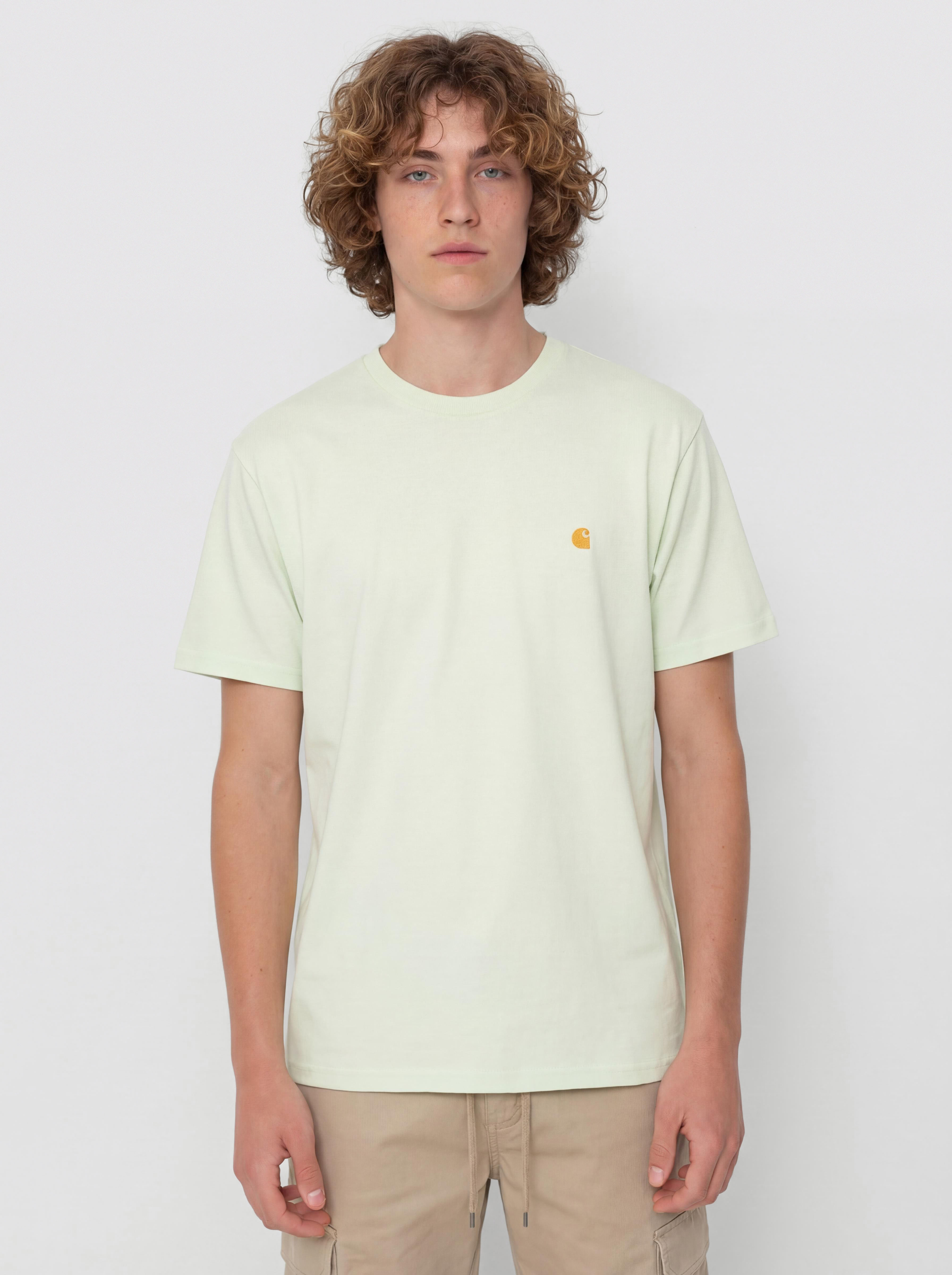 Футболка Carhartt WIP Chase (air green/gold)
