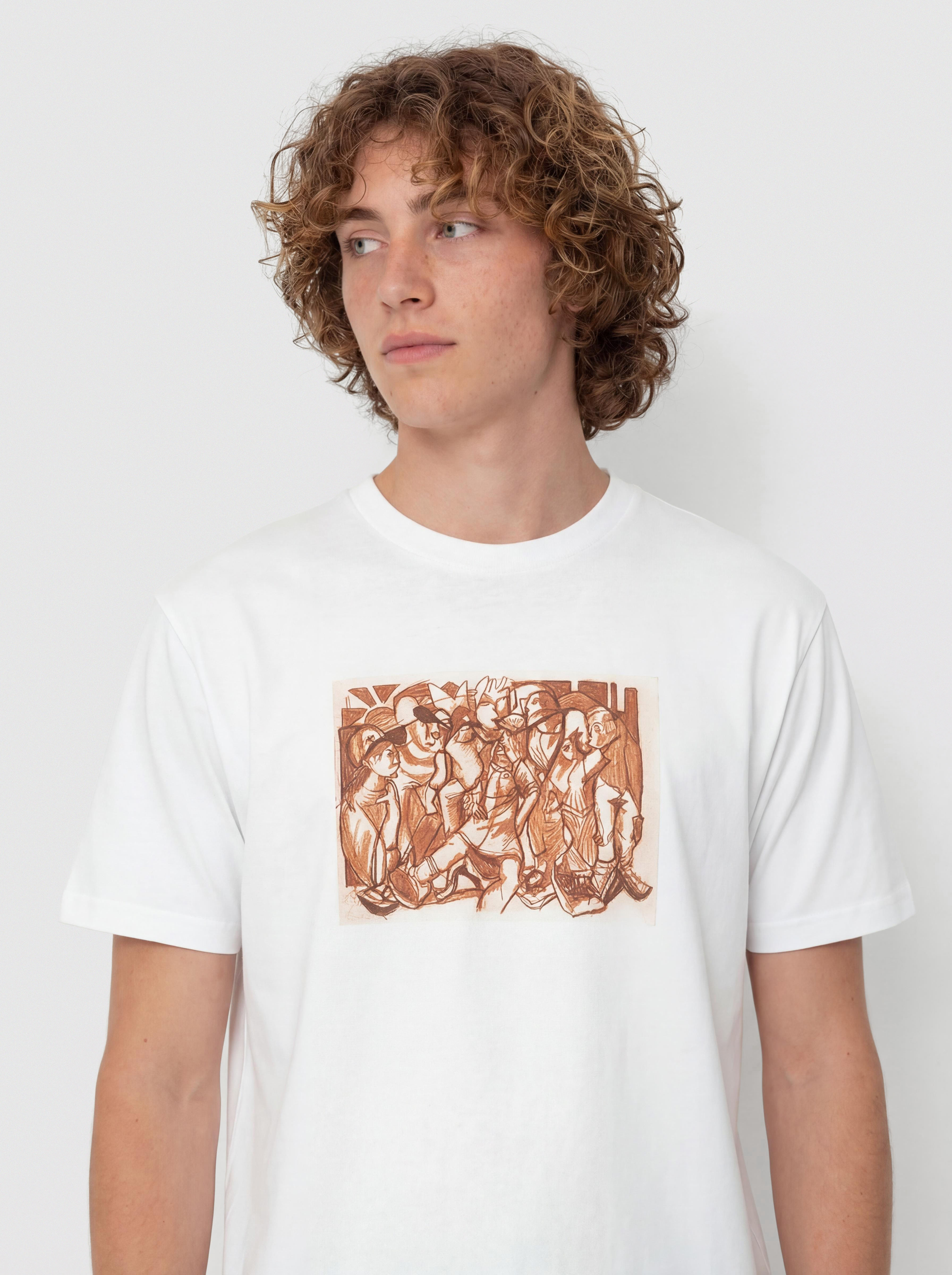 Футболка Carhartt WIP Cai Arfon Bellis (white)