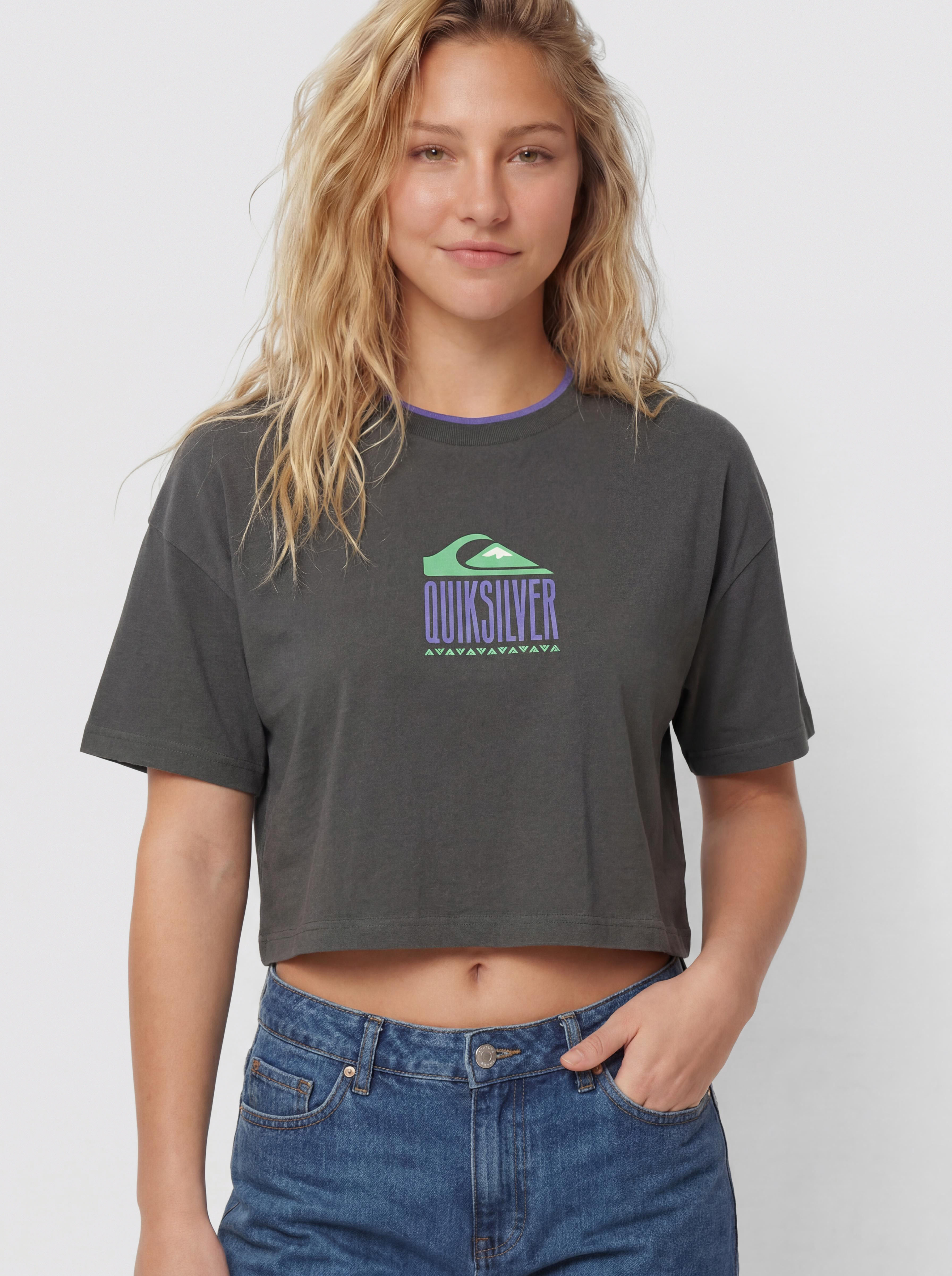 Футболка Quiksilver Maxi Crop Wmn