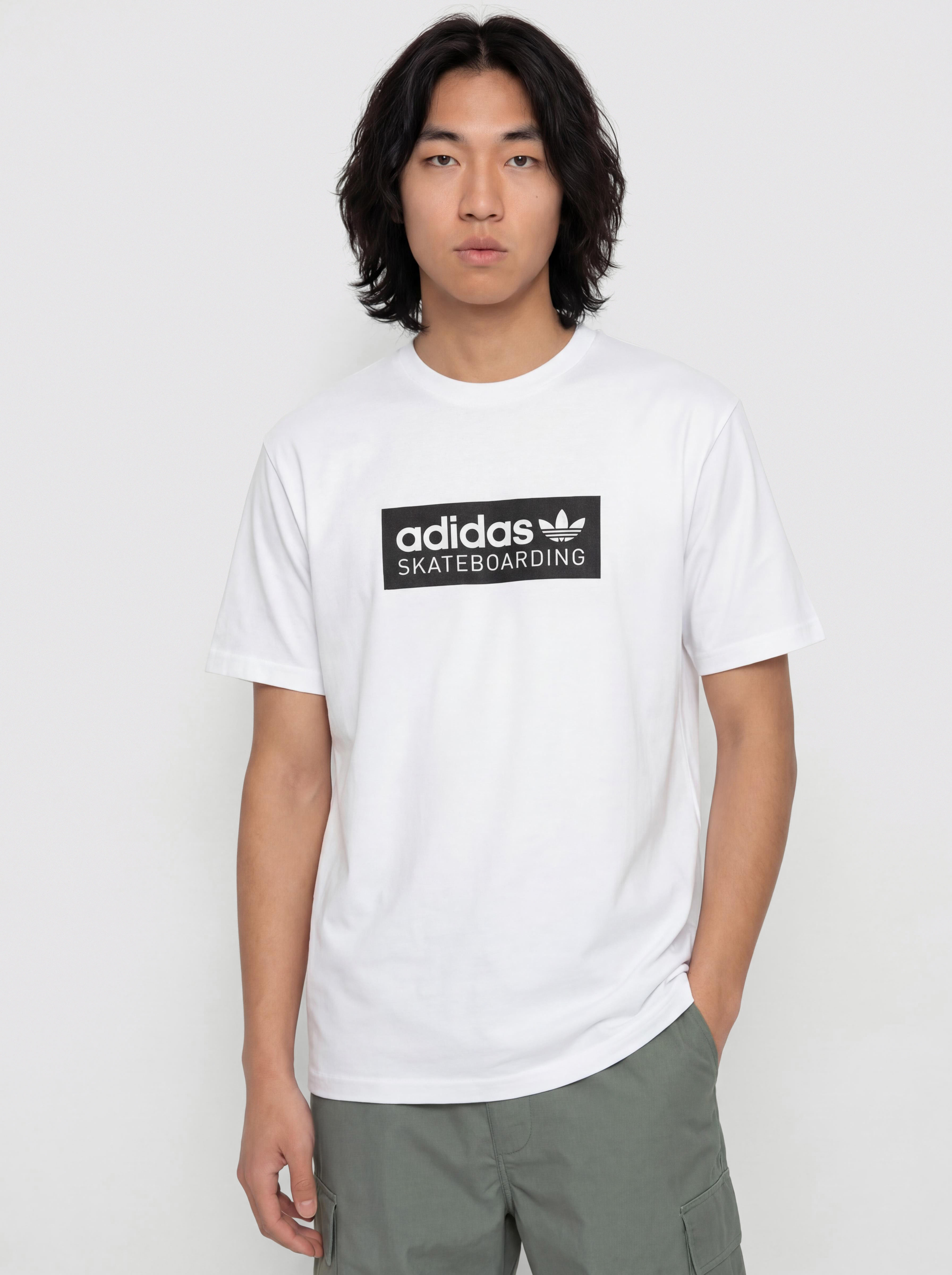 Футболка adidas Skt Logo (white)